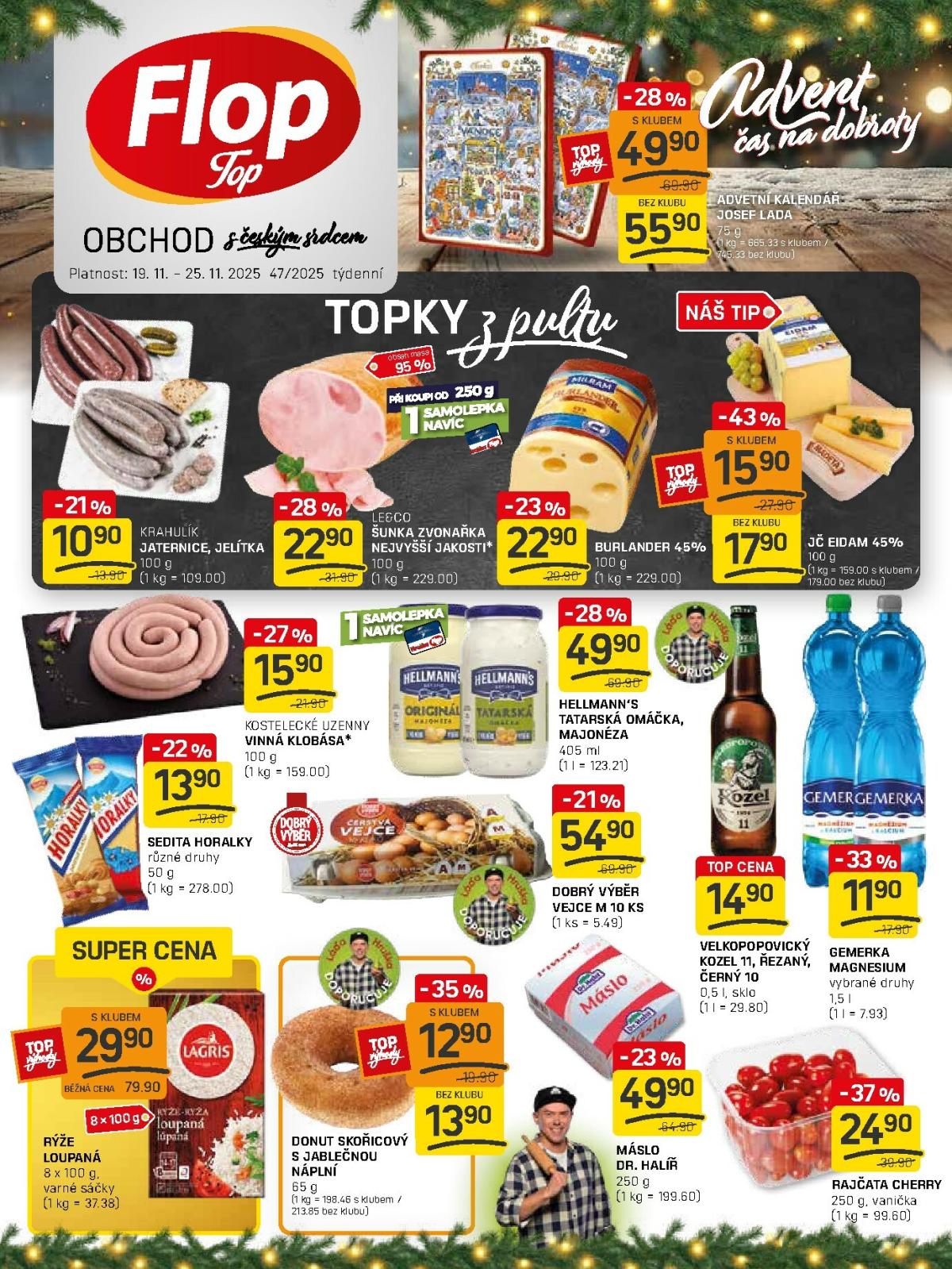 Aktuální leták Flop Top od 19.11. do 25.11.