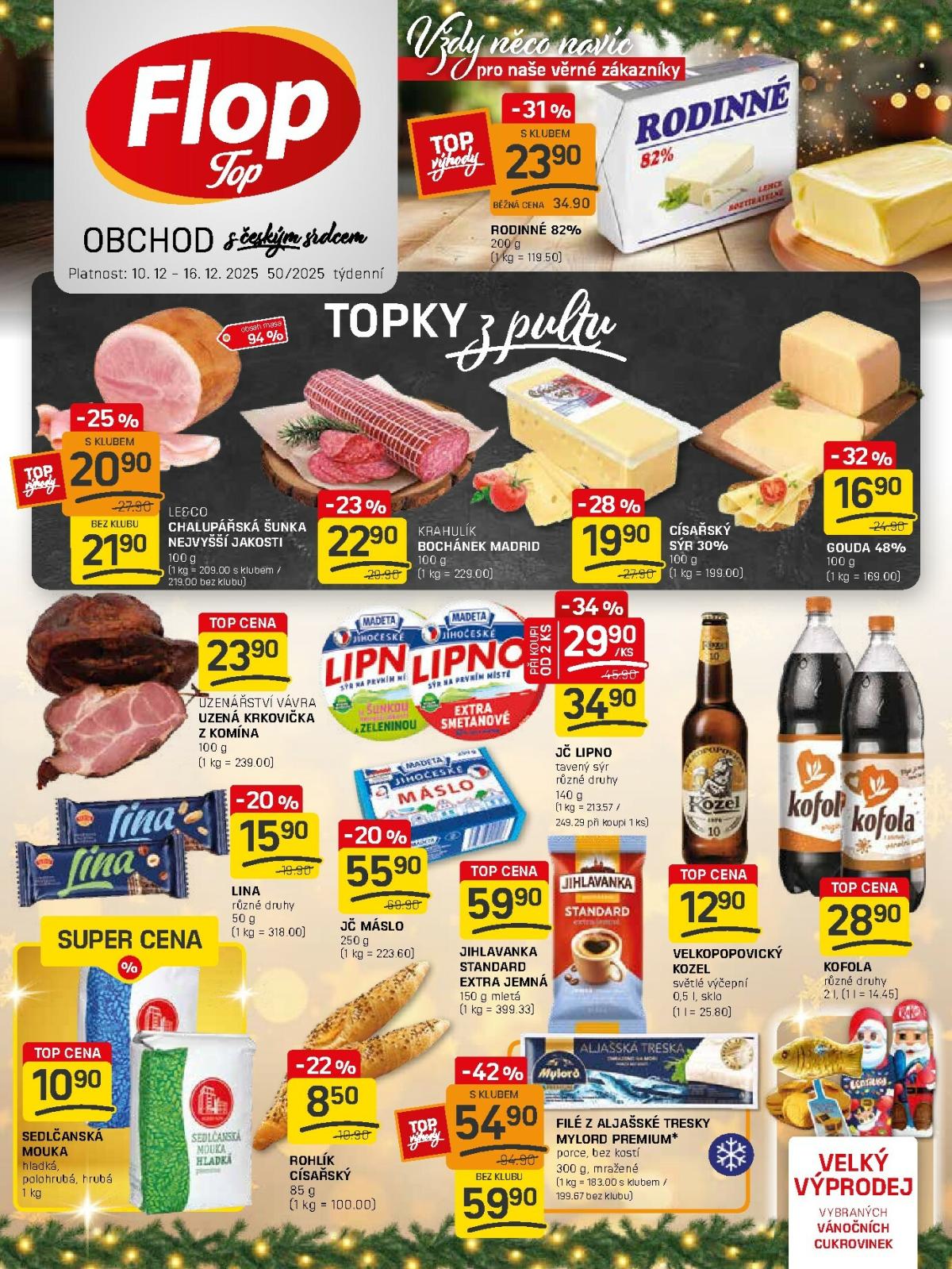 Aktuální leták Flop Top od 10.12. do 16.12.