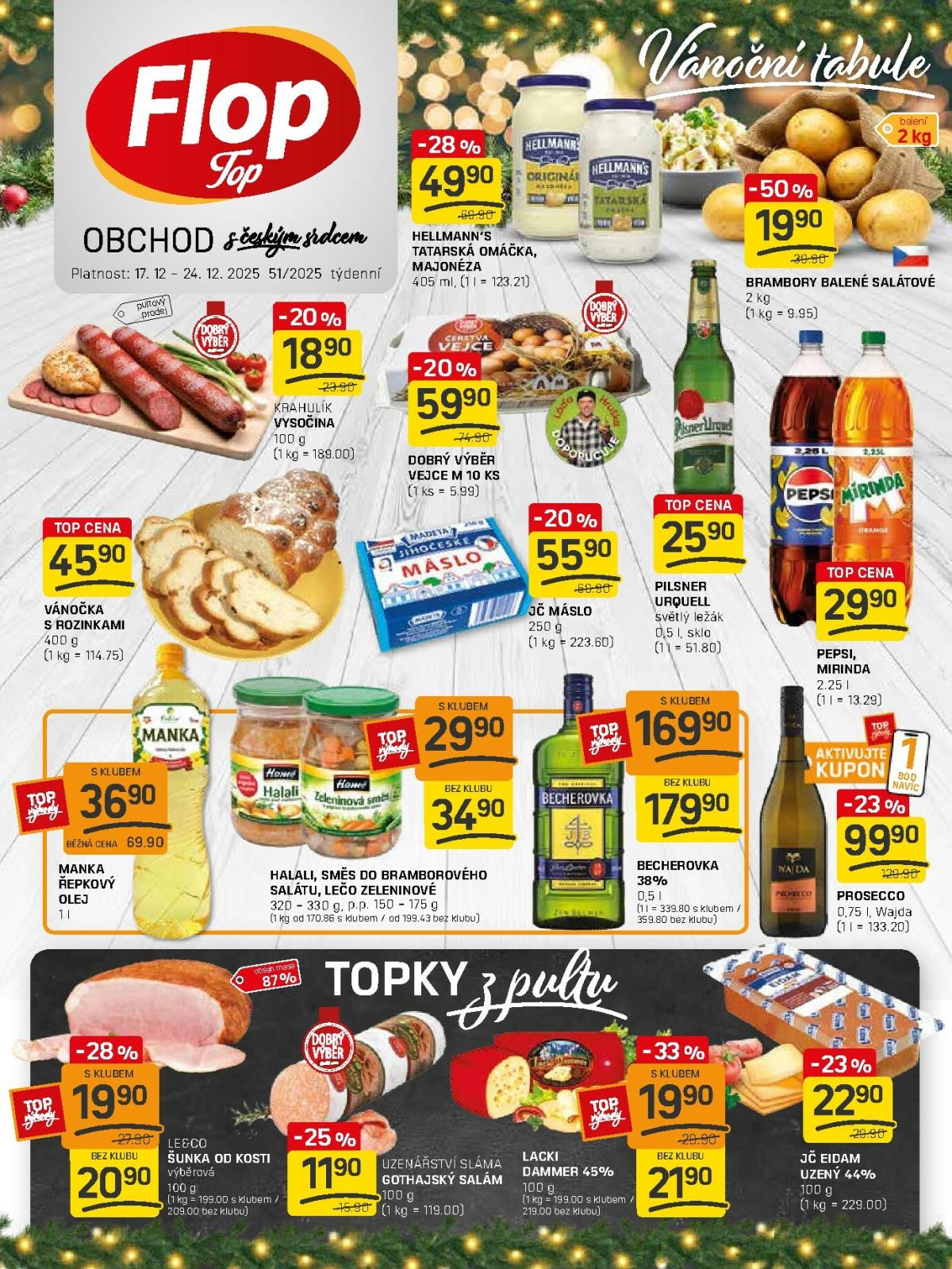 Aktuální leták Flop Top od 17.12. do 24.12.