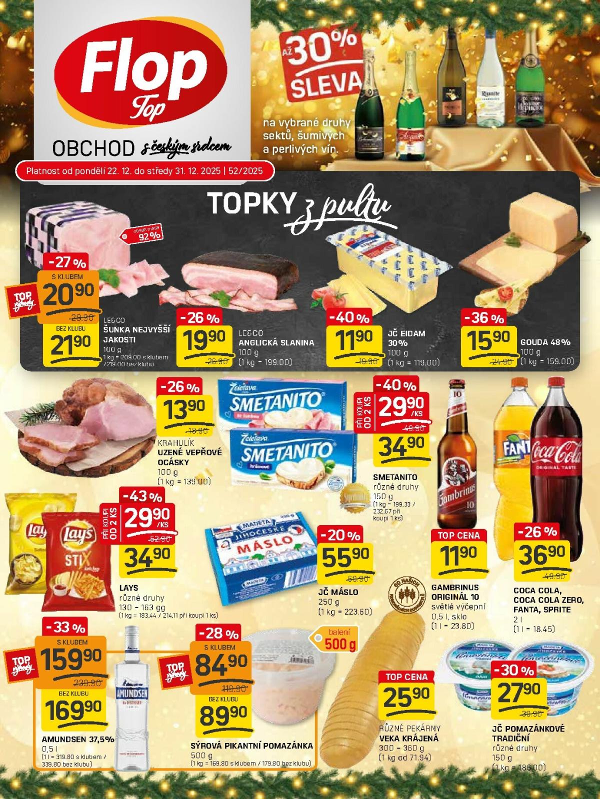 Aktuální leták Flop Top od 22.12. do 31.12.