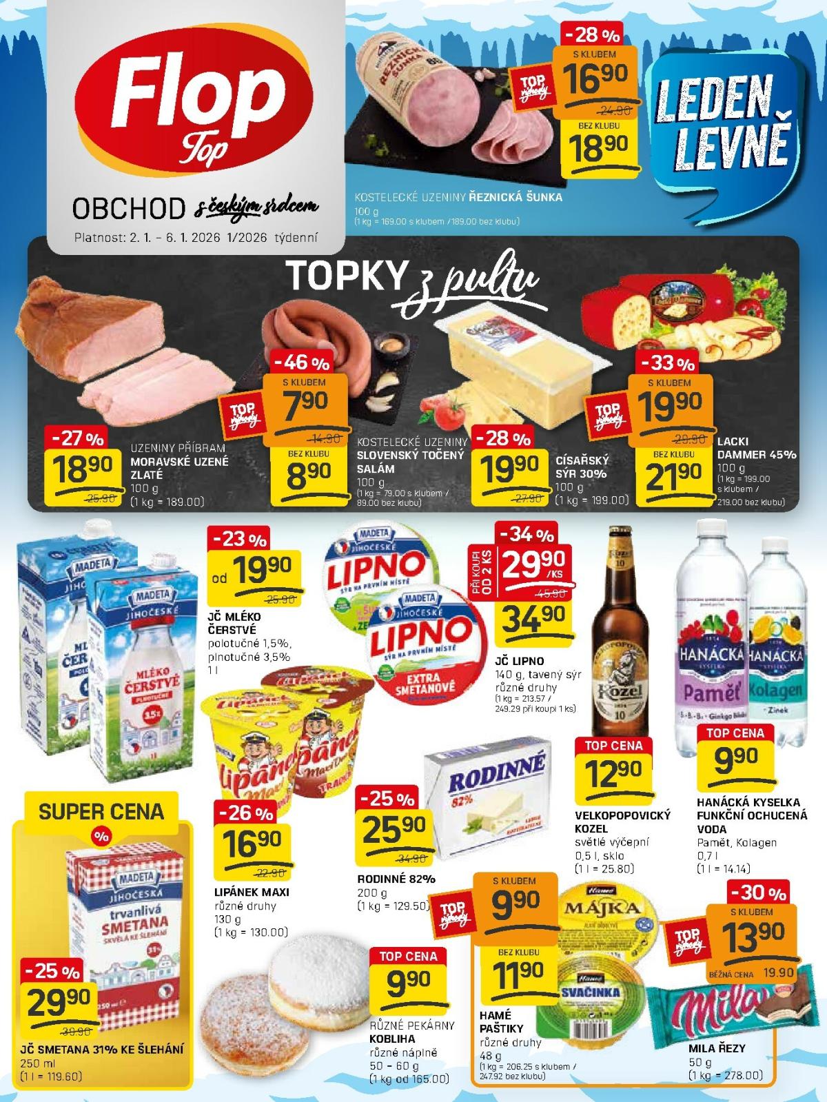 Aktuální leták Flop Top od 02.01. do 06.01.