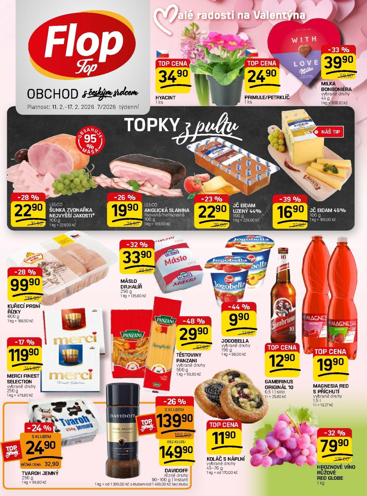 Flop Top leták platný od středy 11.02.2026 do úterý 17.02.2026