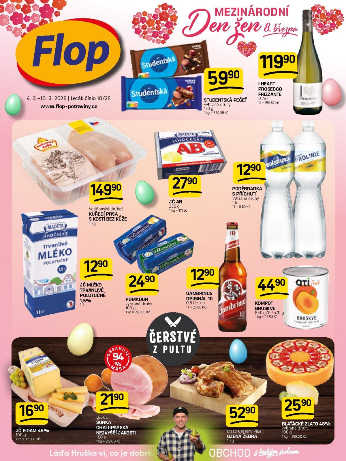 Flop leták platný od středy 04.03.2026 do úterý 10.03.2026