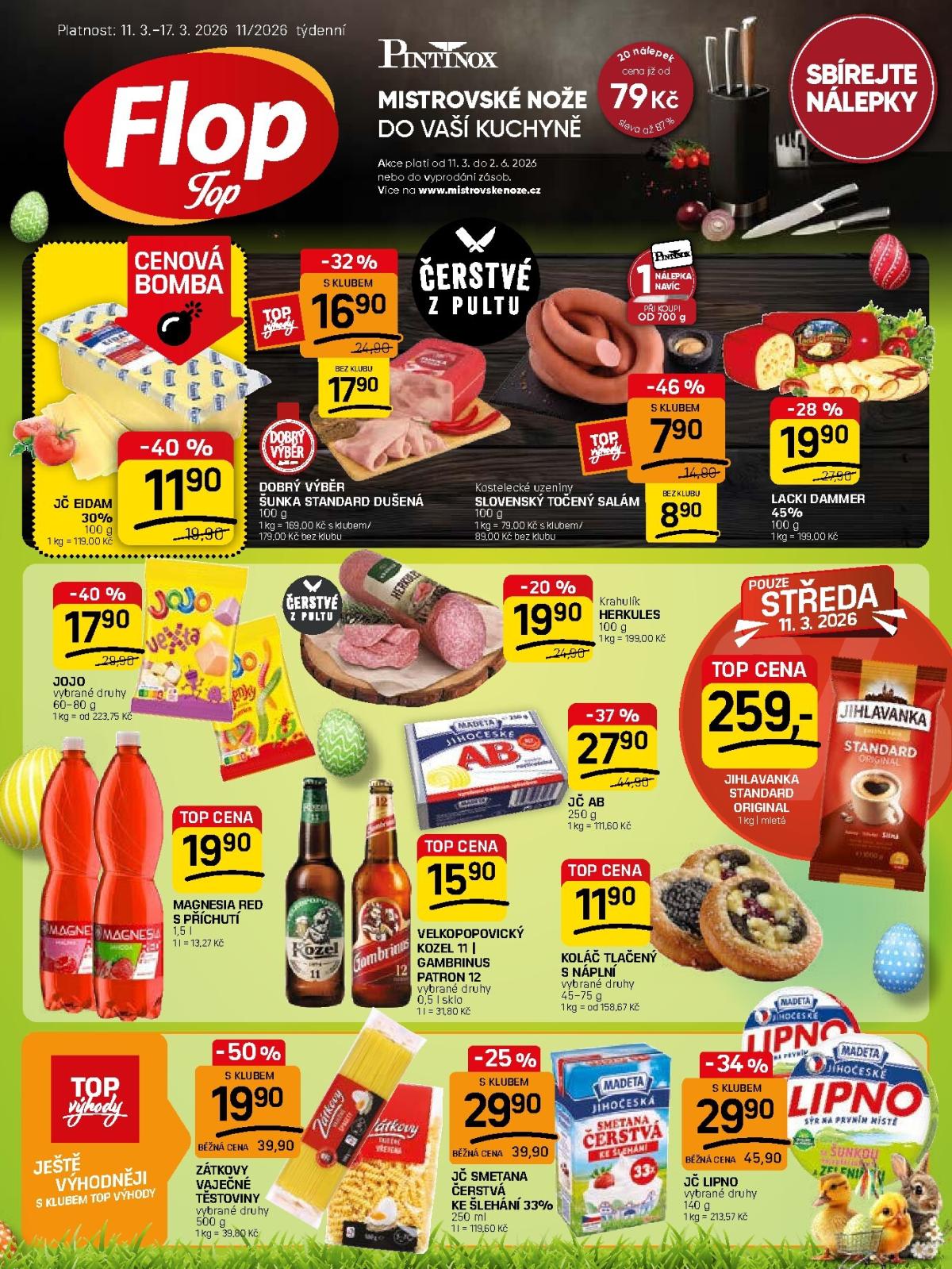 Flop Top leták platný od středy 11.03.2026 do úterý 17.03.2026