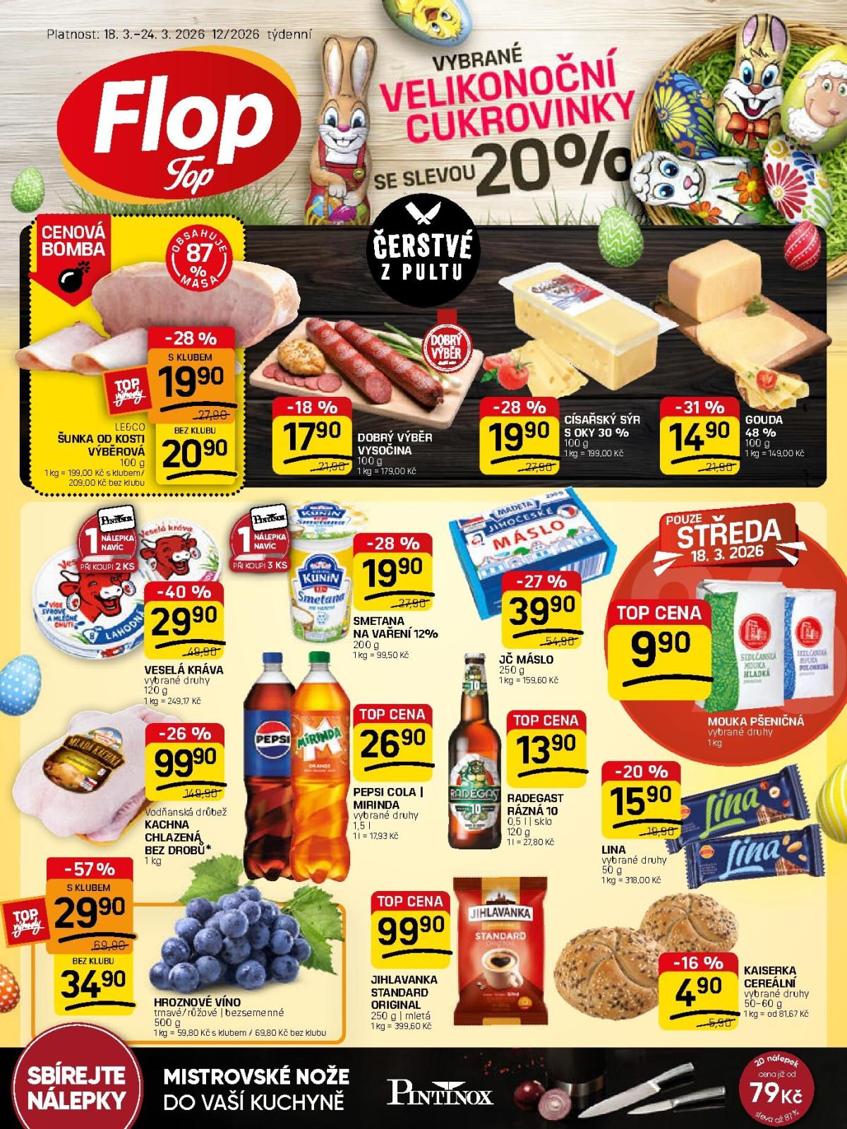 Flop Top leták platný od středy 18.03.2026 do úterý 24.03.2026