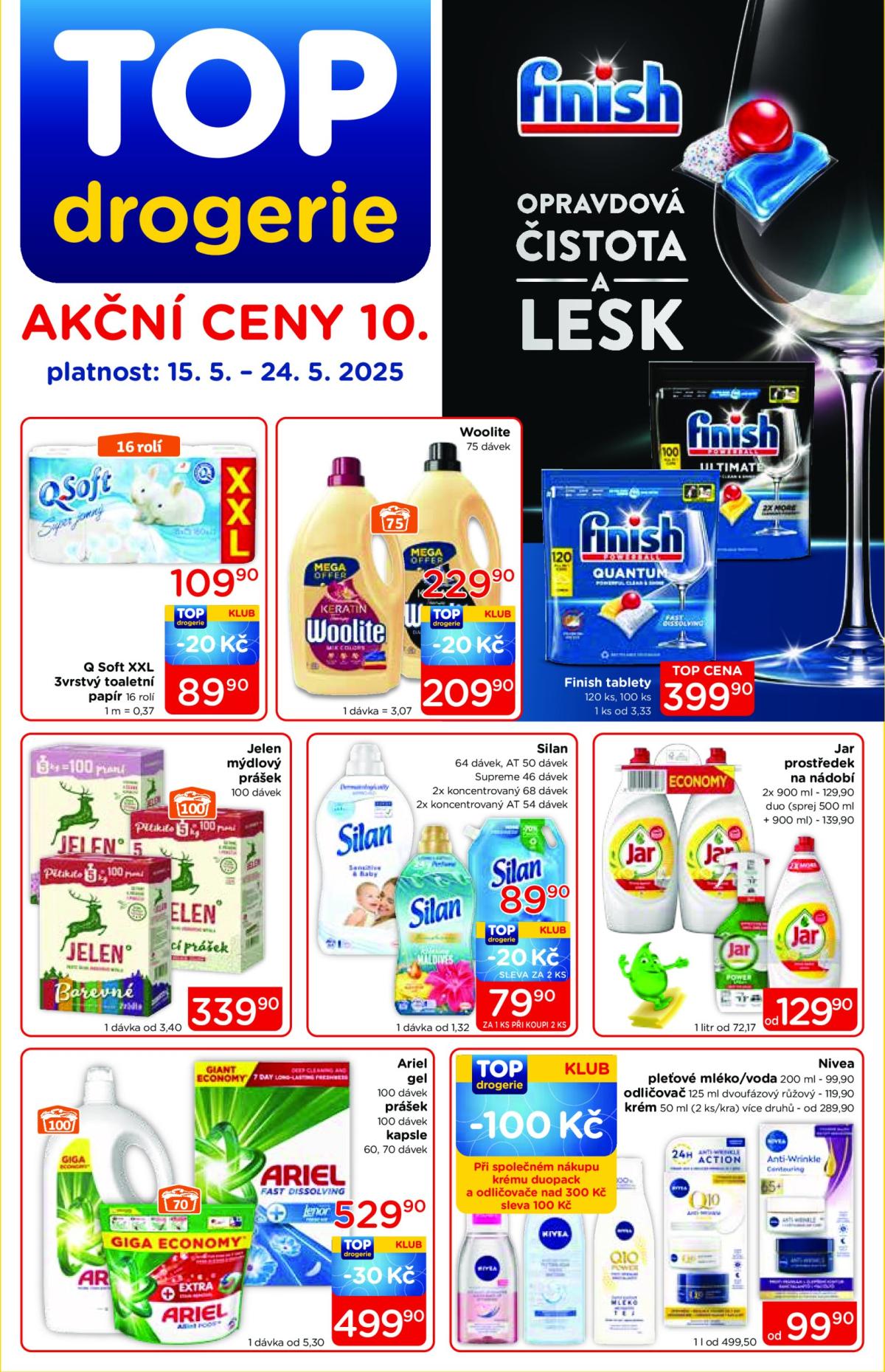 Leták Top drogerie od 15.05. do 24.05.