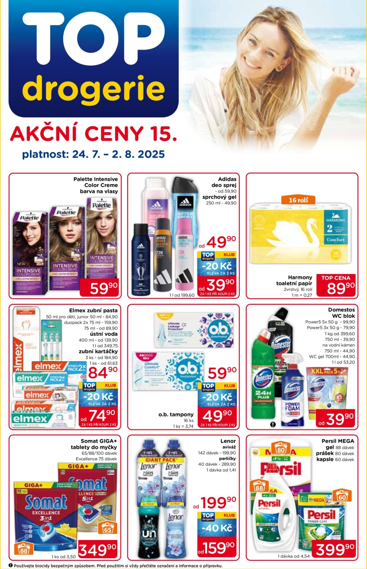 Leták Top drogerie od 24.07. do 02.08.