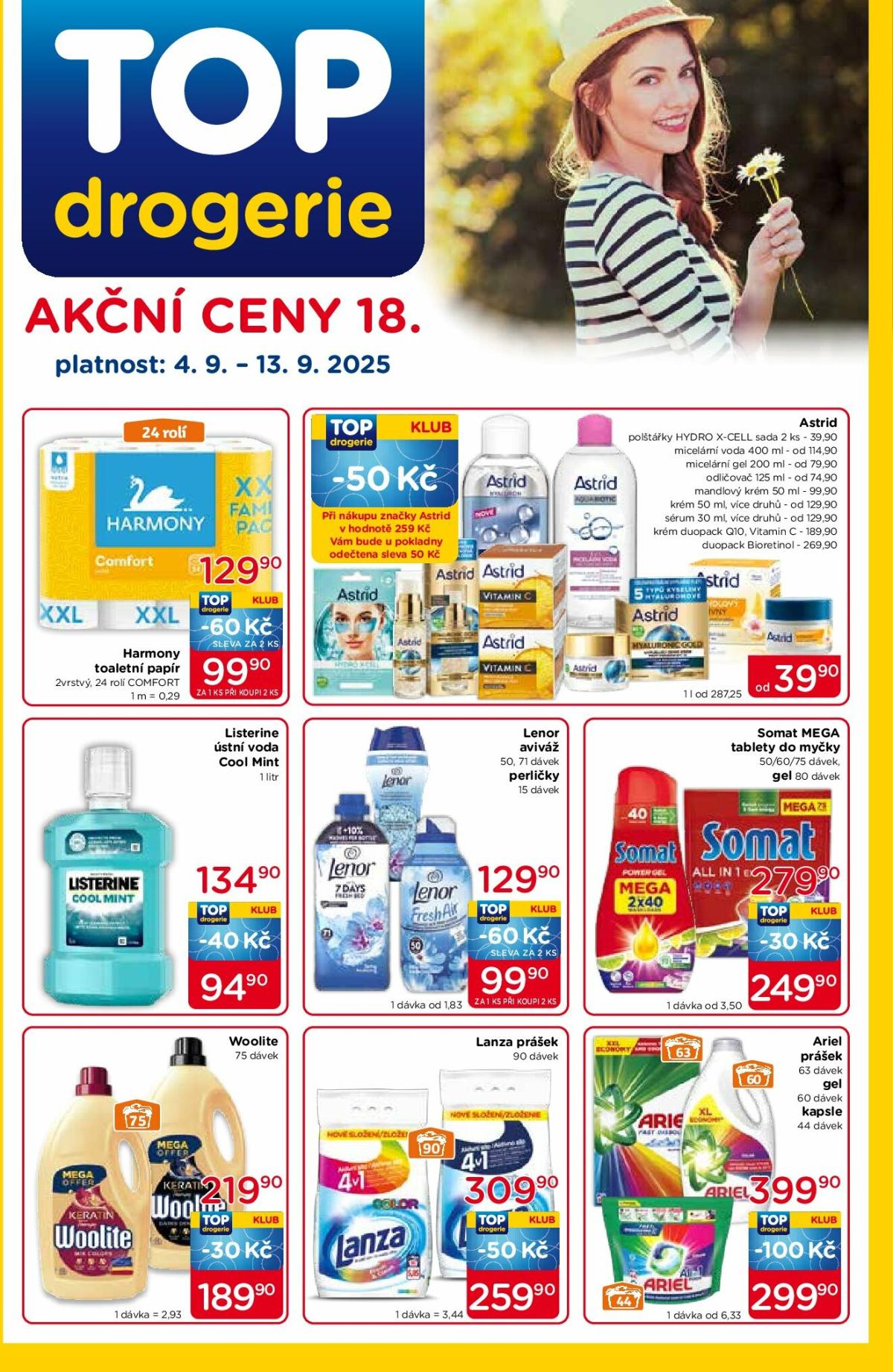 Leták Top drogerie od 04.09. do 13.09.