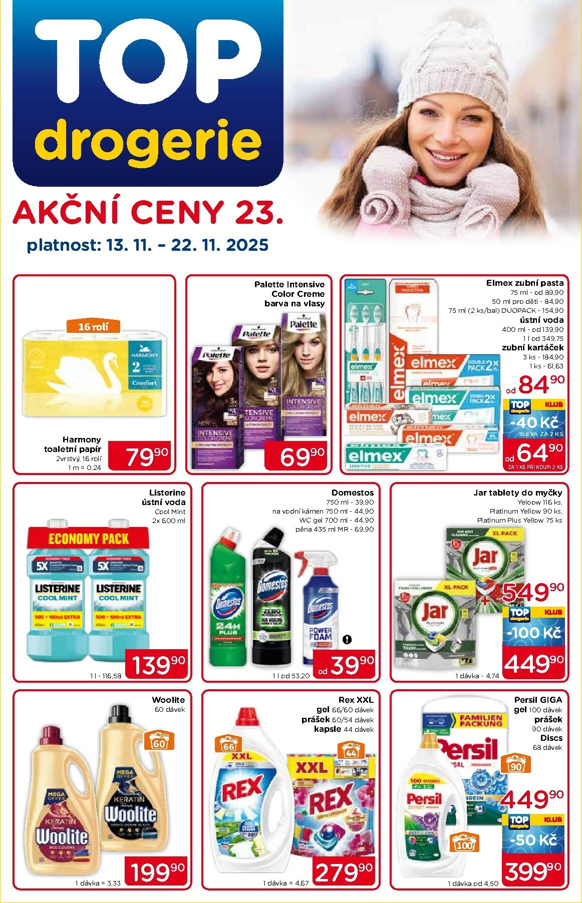 Aktuální leták Top drogerie od 13.11. do 22.11.