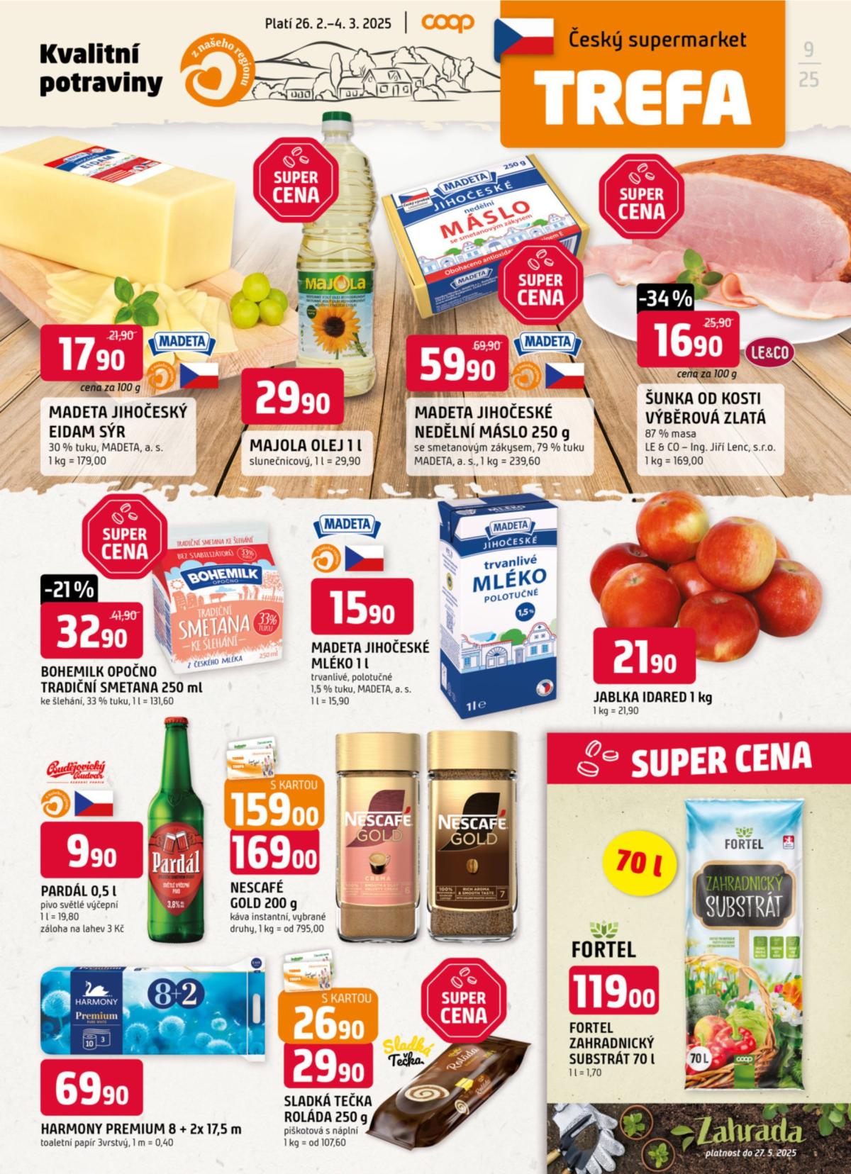 Leták Trefa - Akční nabídka od 26.02. do 04.03.