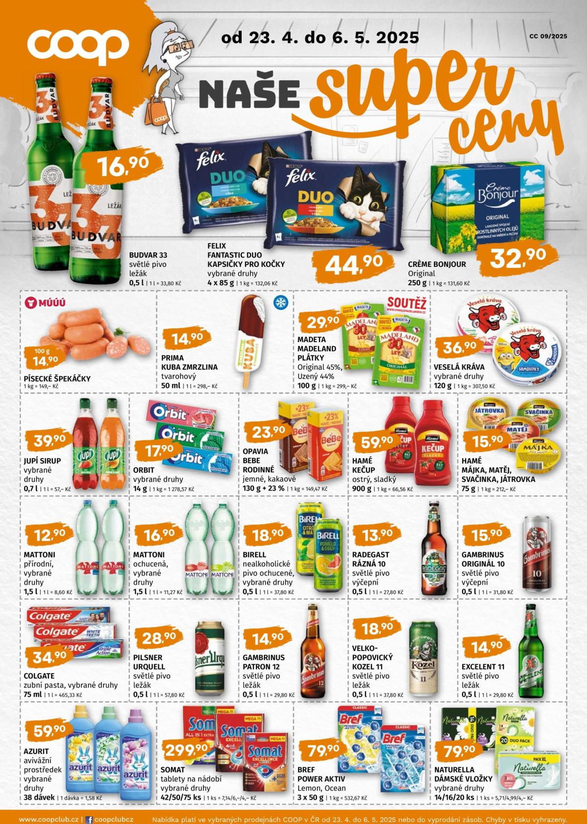 Leták Trefa - Super ceny od 23.04. do 06.05.