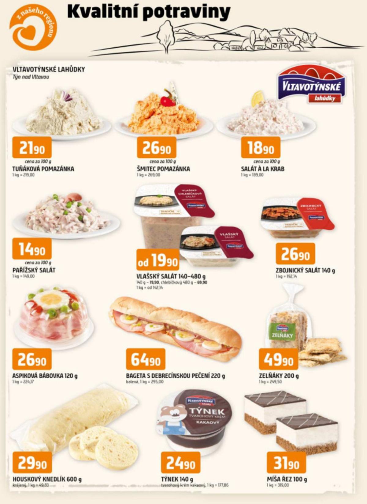Leták Trefa - Kvalitní potraviny z našeho regionu od 04.06. do 10.06.