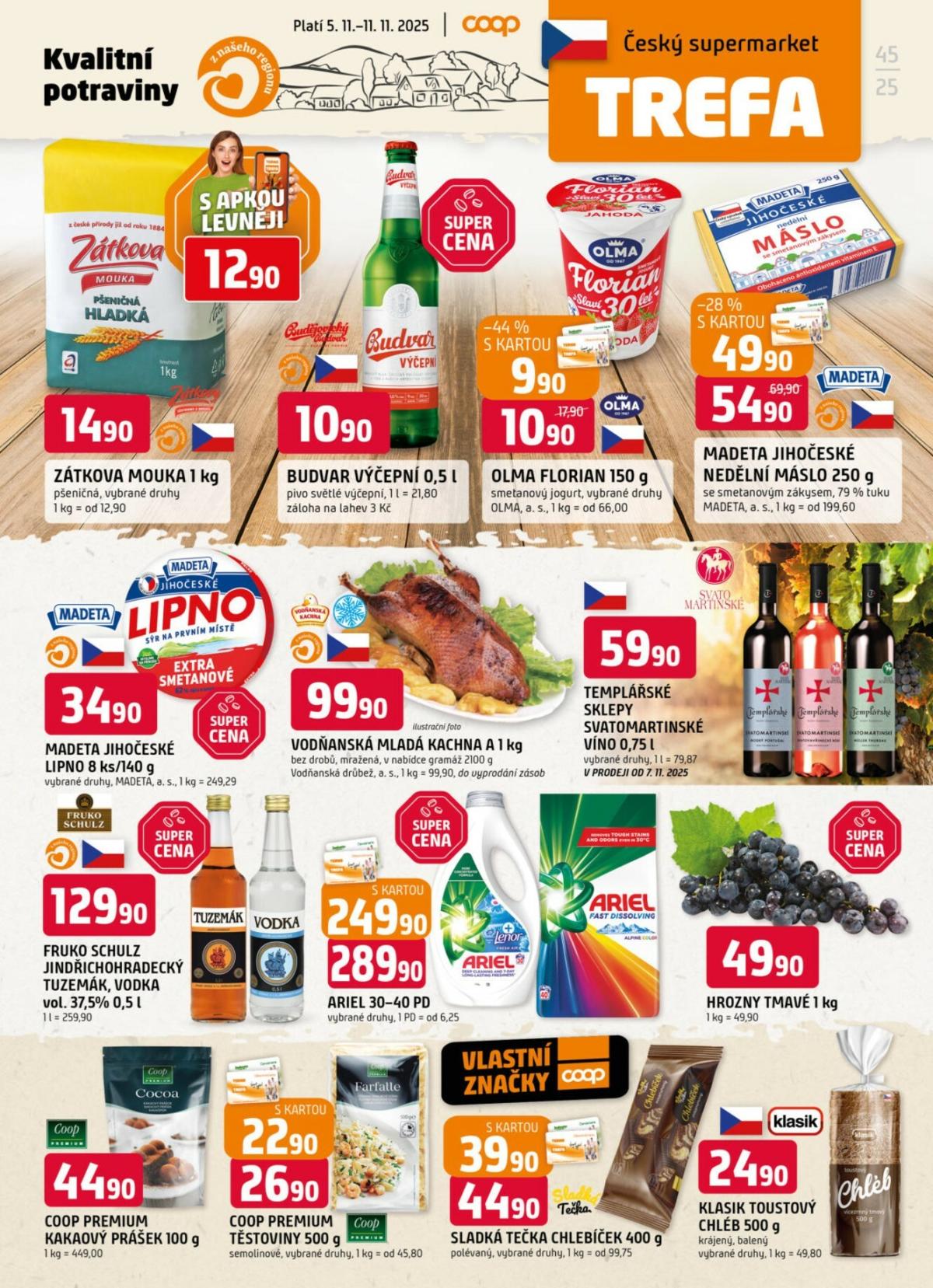 Aktuální leták Trefa od 05.11. do 11.11.