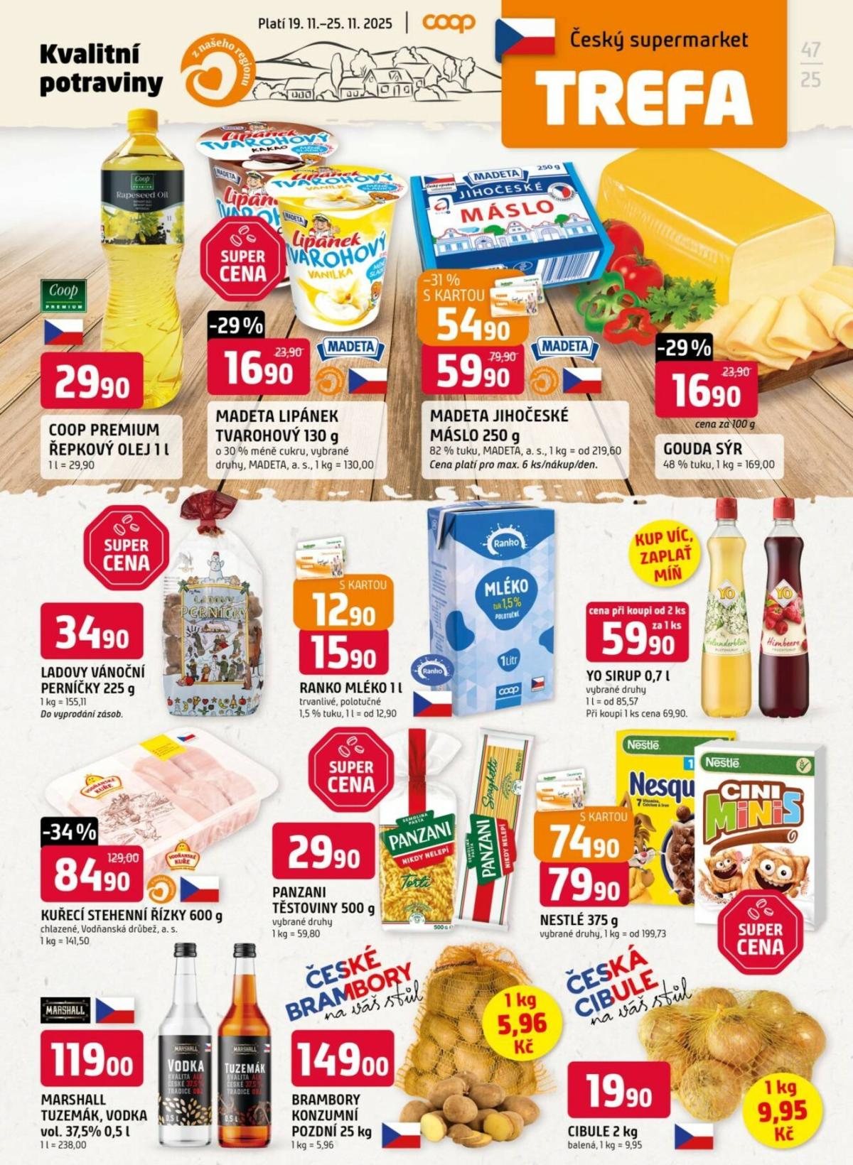 Aktuální leták Trefa od 19.11. do 25.11.