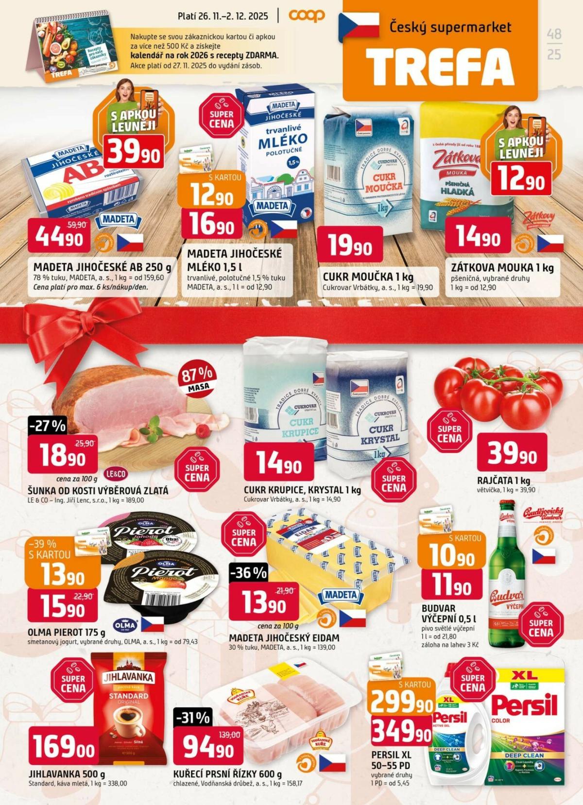 Aktuální leták Trefa od 26.11. do 02.12.