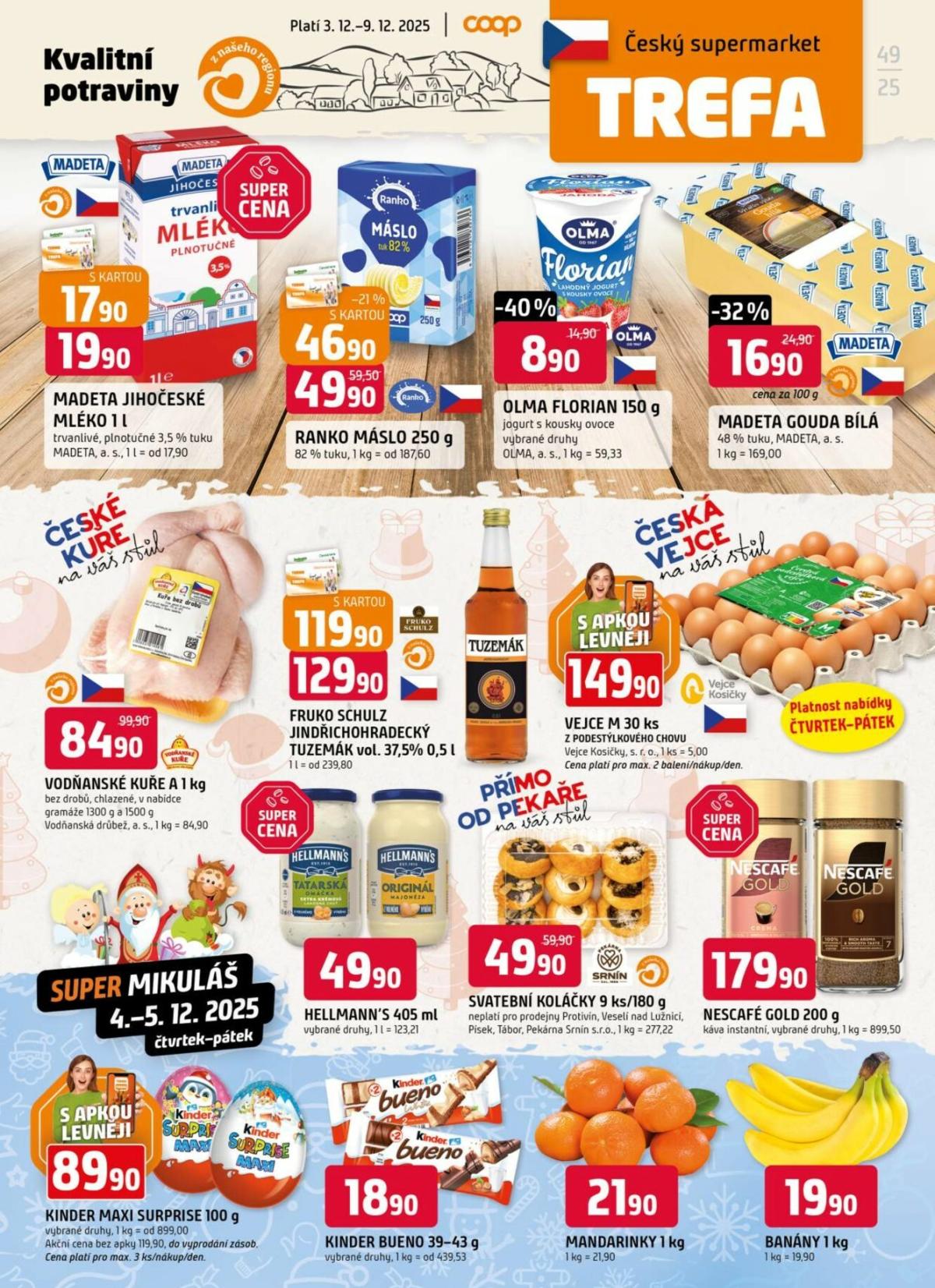 Aktuální leták Trefa od 03.12. do 09.12.