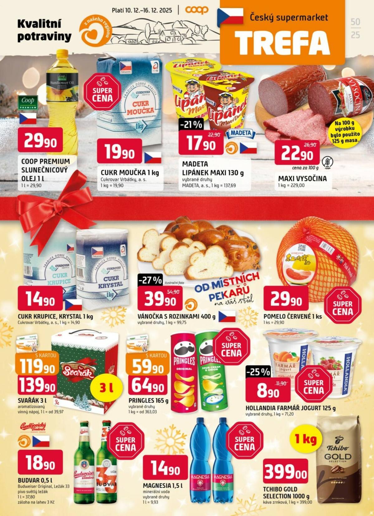 Aktuální leták Trefa od 10.12. do 16.12.
