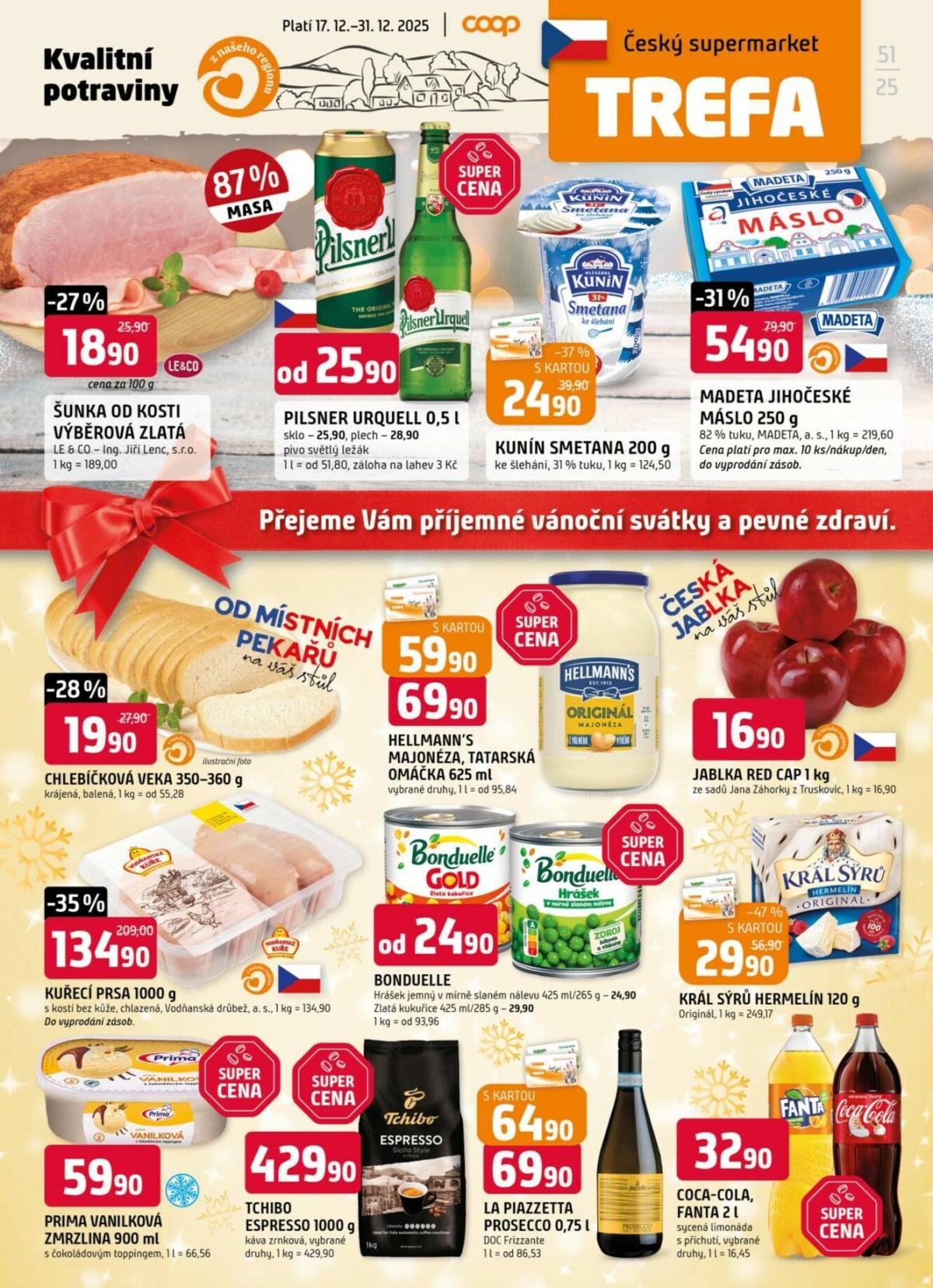 Aktuální leták Trefa od 17.12. do 31.12.
