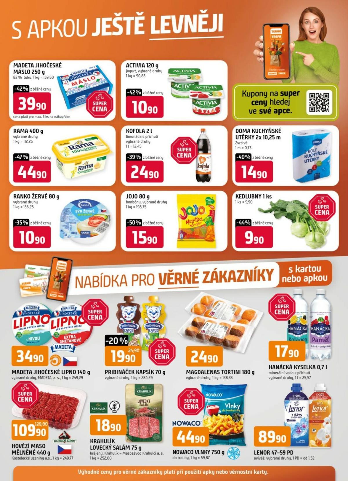 Aktuální leták Trefa - Nabídka pro věrné zákazníky od 14.01. do 20.01.