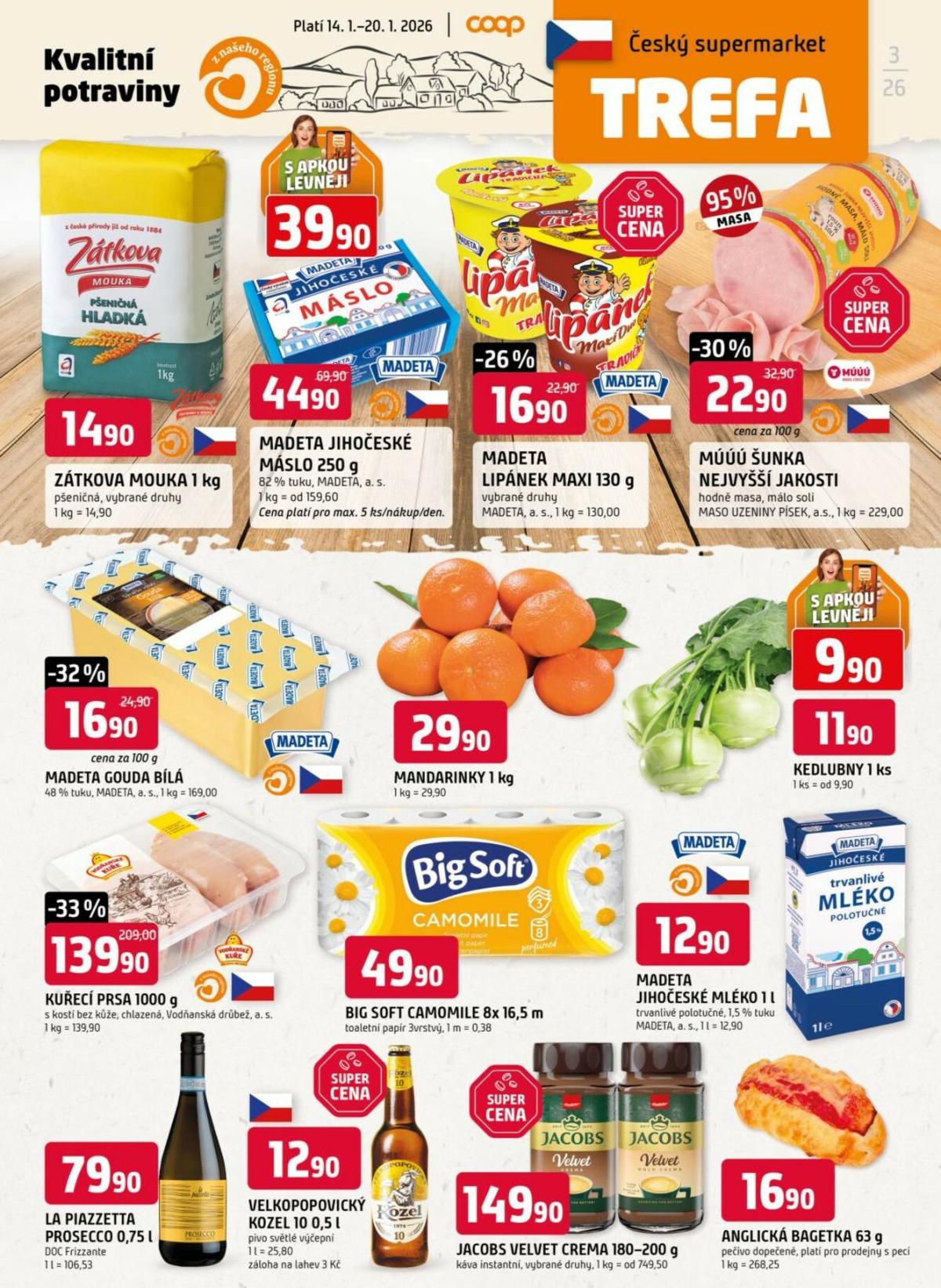 Aktuální leták Trefa od 14.01. do 20.01.