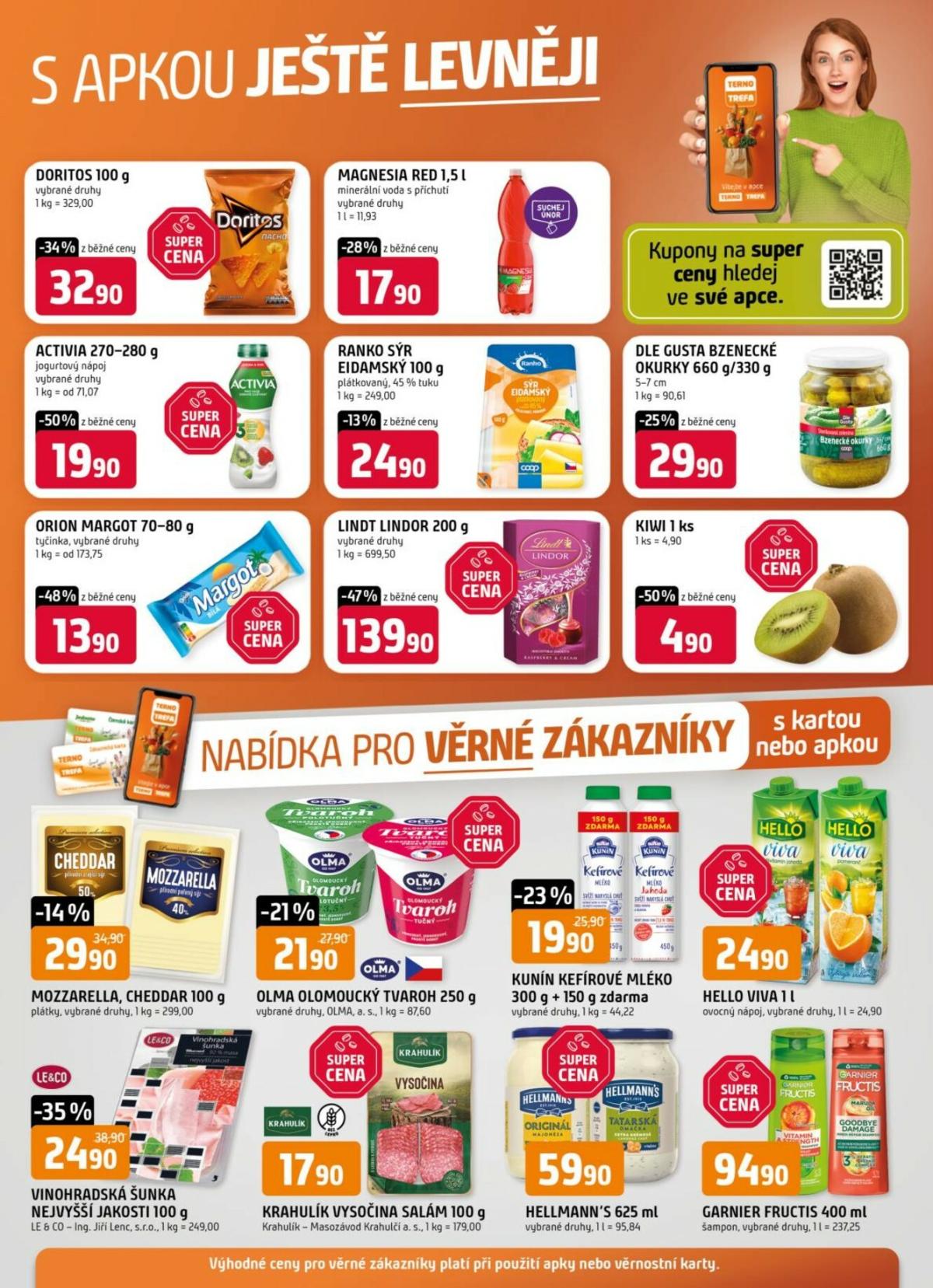 Trefa - Nabídka pro věrné zákazníky leták platný od středy 11.02.2026 do úterý 17.02.2026