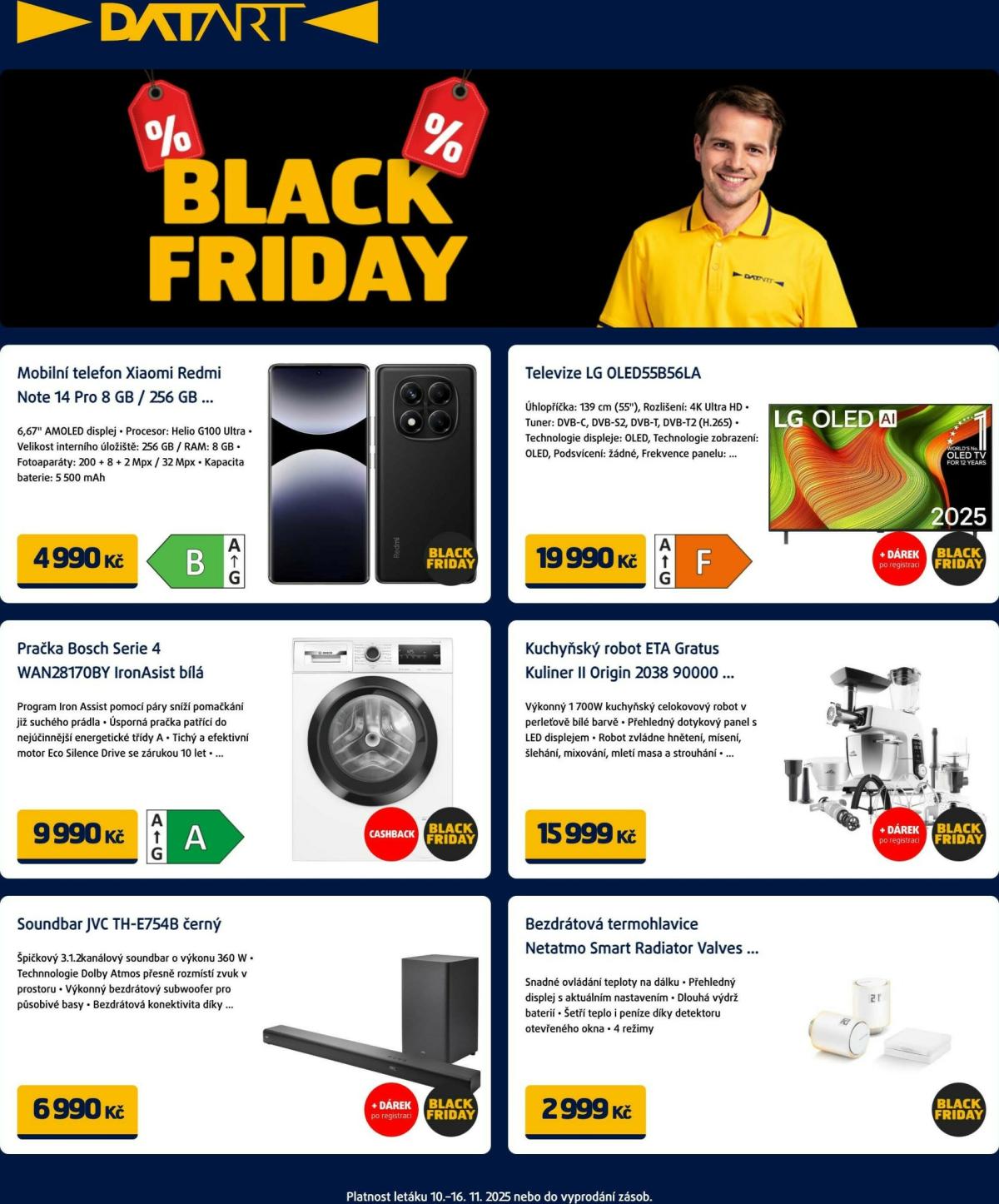 Aktuální leták Datart od 10.11. do 16.11.