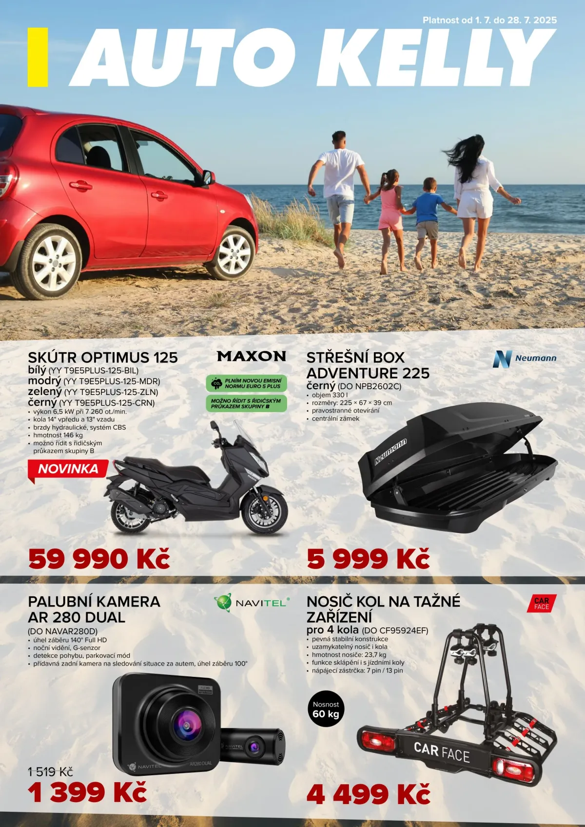 Leták Auto Kelly od 01.07. do 28.07.
