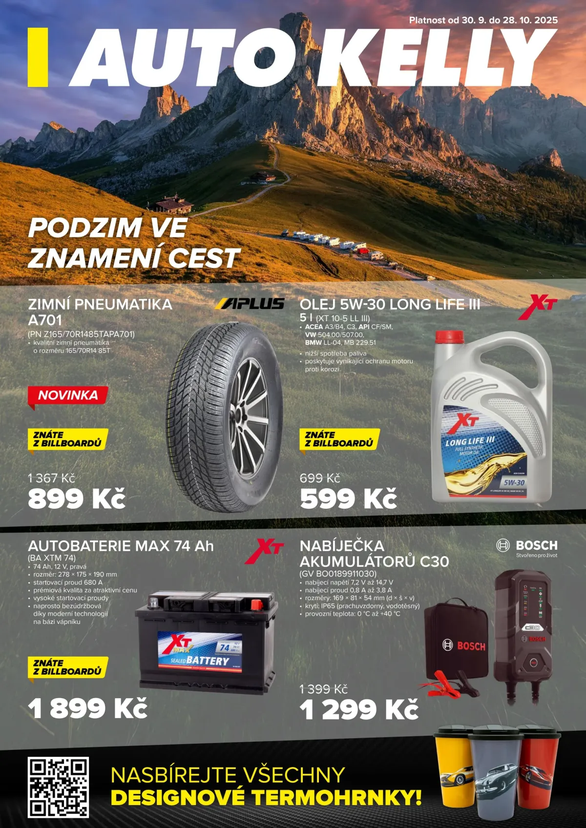 Leták Auto Kelly od 30.09. do 28.10.