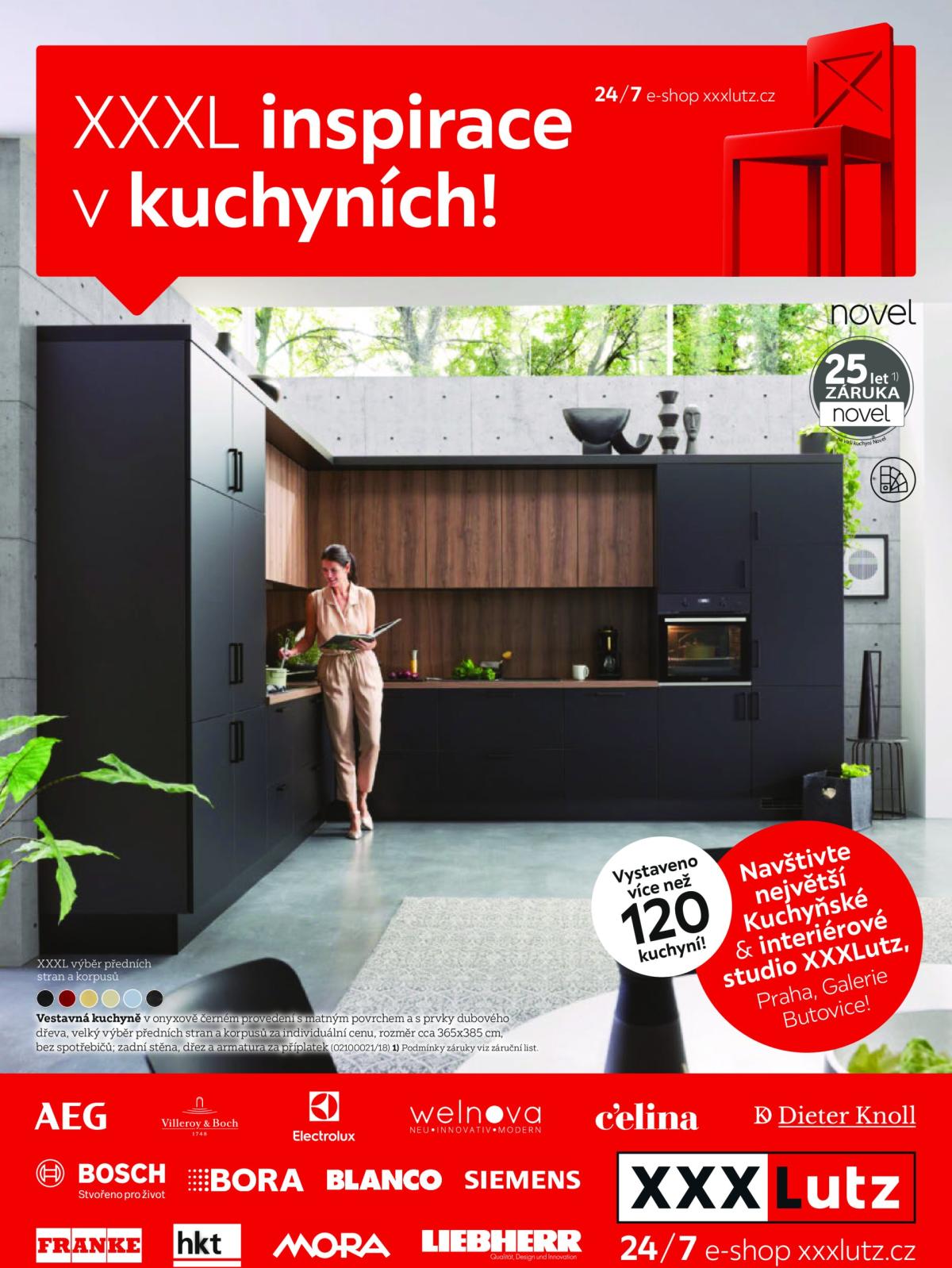 Leták XXXLutz - XXXL inspirace v kuchyních od 17.02. do 27.07.