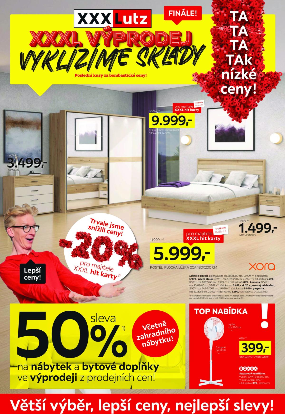 Leták XXXLutz - Výprodej od 23.06. do 06.07.