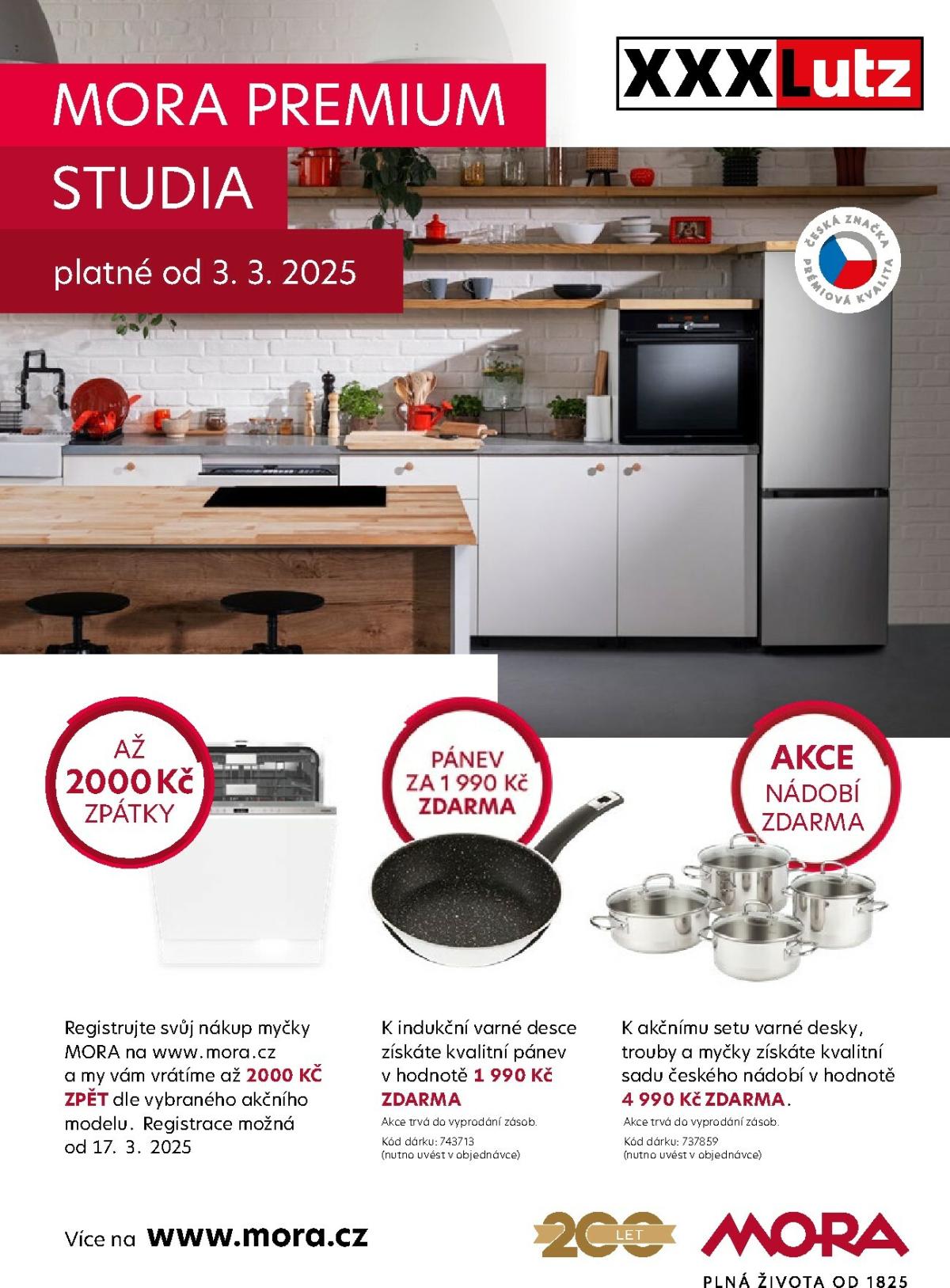 Aktuální leták XXXLutz - Mora Premium od 03.03. do 31.12.