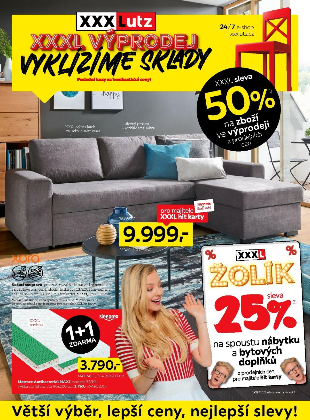 Aktuální leták XXXLutz od 27.12. do 11.01.