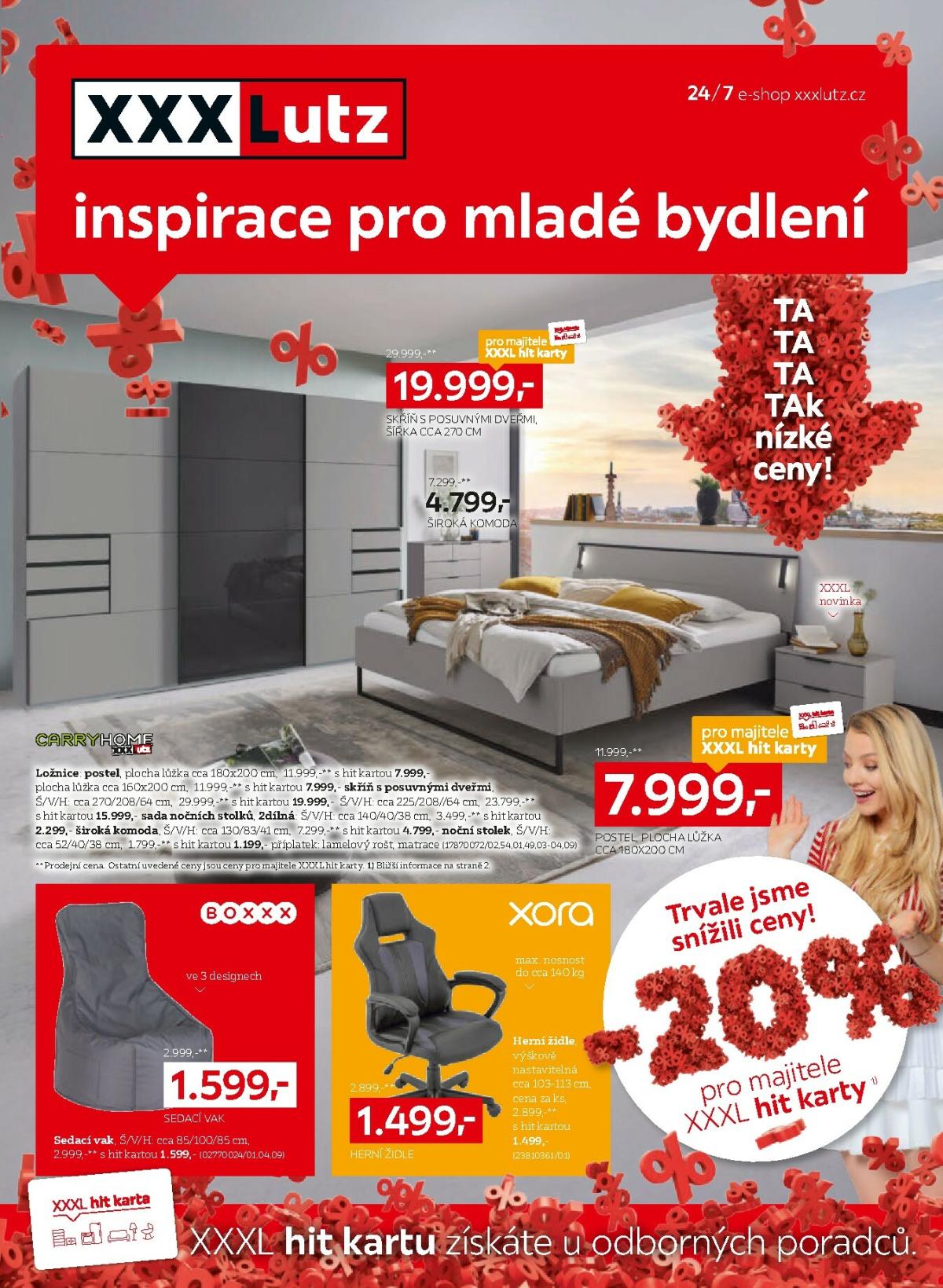 Aktuální leták XXXLutz - Inspirace pro mladé bydlení od 05.01. do 01.02.