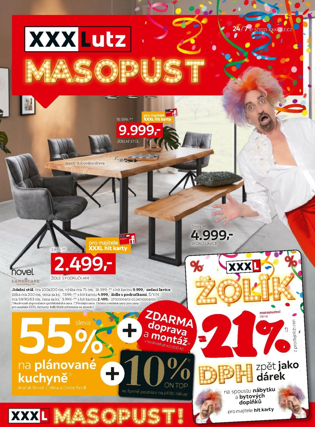 XXXLutz - DPH zpět jako dárek leták platný od pondělí 02.02.2026 do neděle 15.02.2026