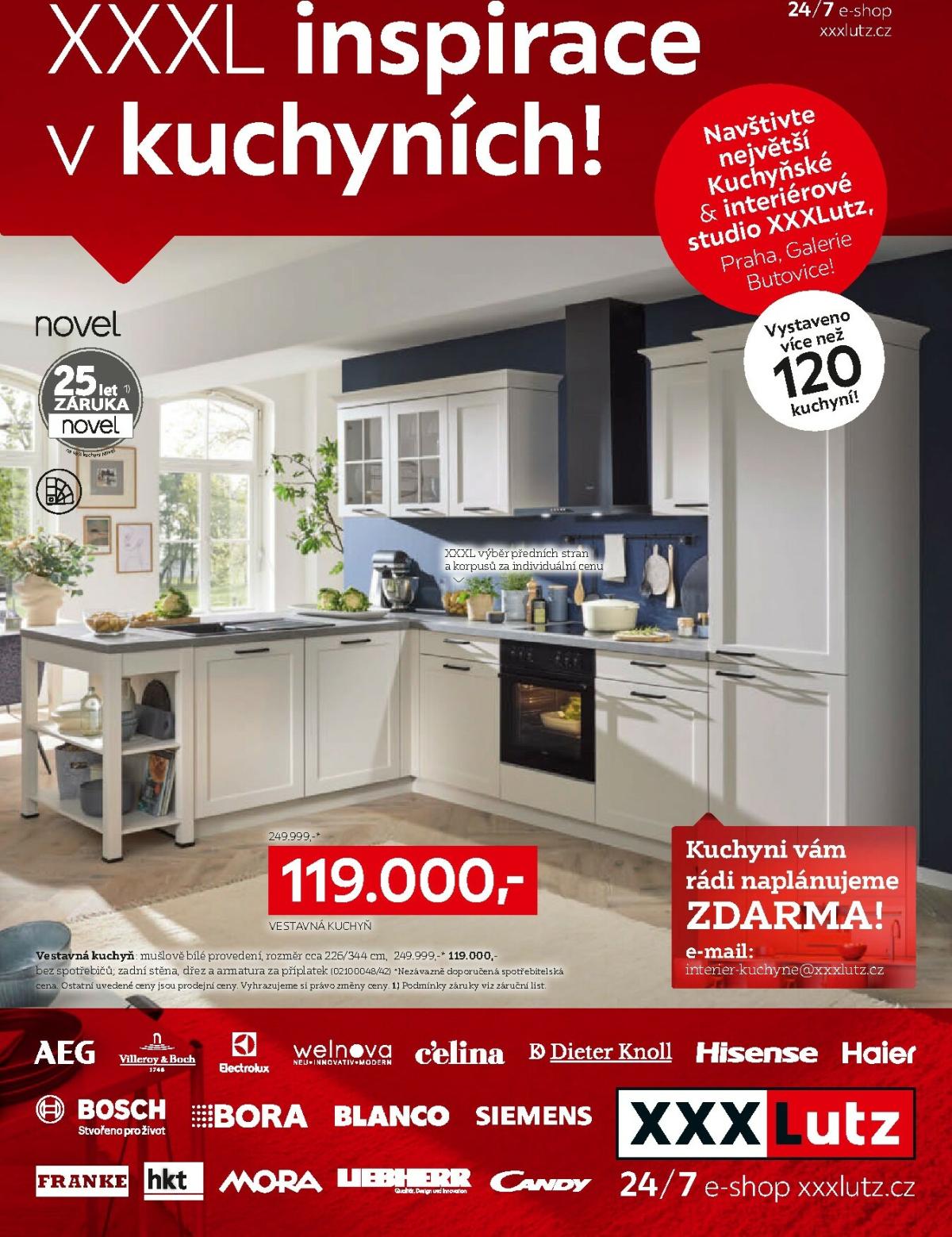 XXXLutz - XXXL inspirace v kuchyních leták platný od pondělí 26.01.2026 do čtvrtka 31.12.2026