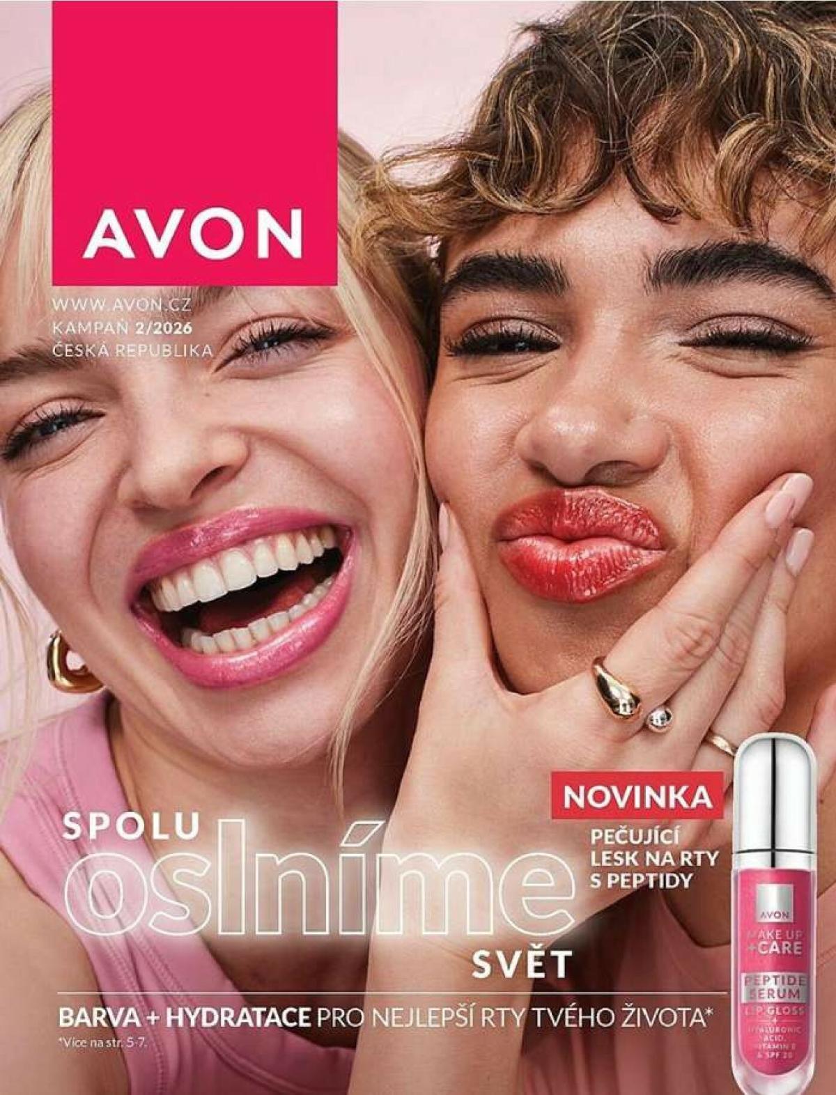 AVON leták platný od neděle 01.02.2026 do soboty 28.02.2026