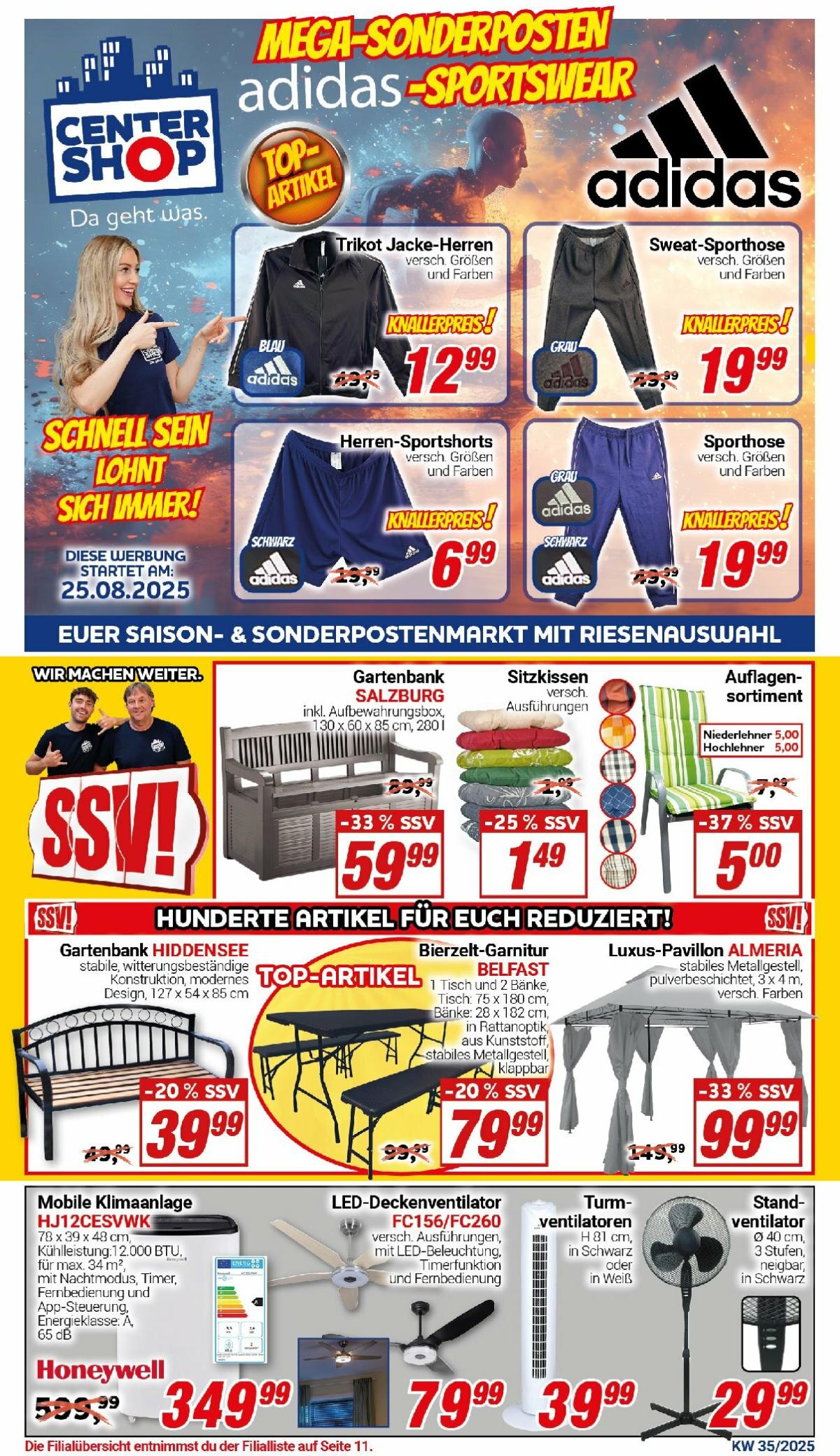 Centershop-Prospekt gültig vom 25.08. bis 30.08.