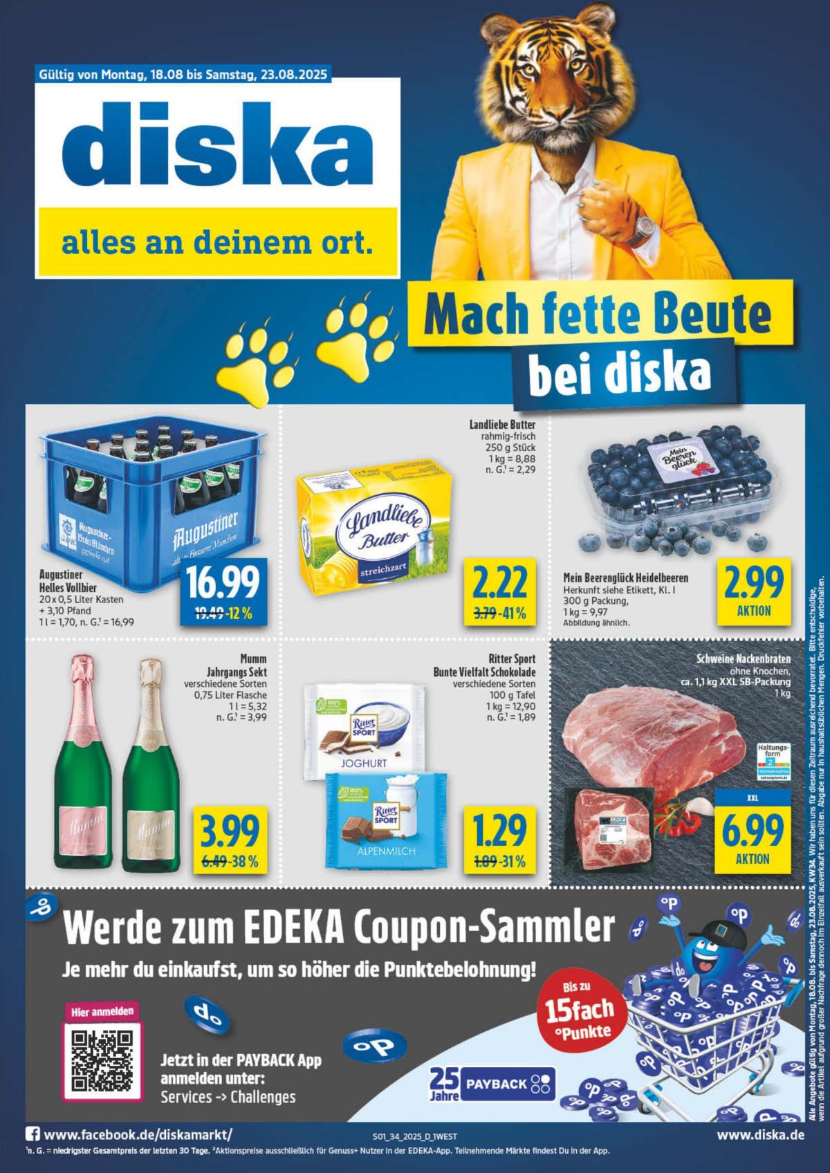 Diska - West-Prospekt gültig vom 18.08. bis 23.08.