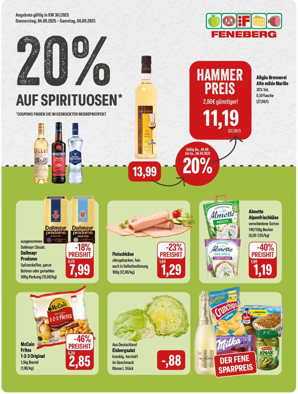 Feneberg-Prospekt gültig vom 04.09. bis 06.09.