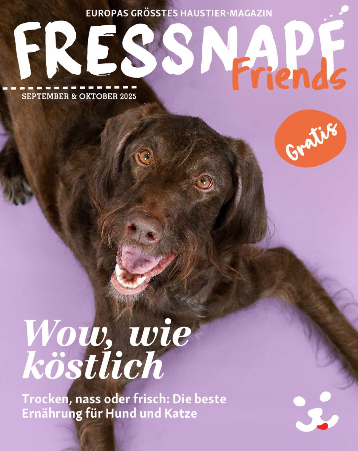 Fressnapf - Friends Magazin-Prospekt gültig vom 01.09. bis 31.10.