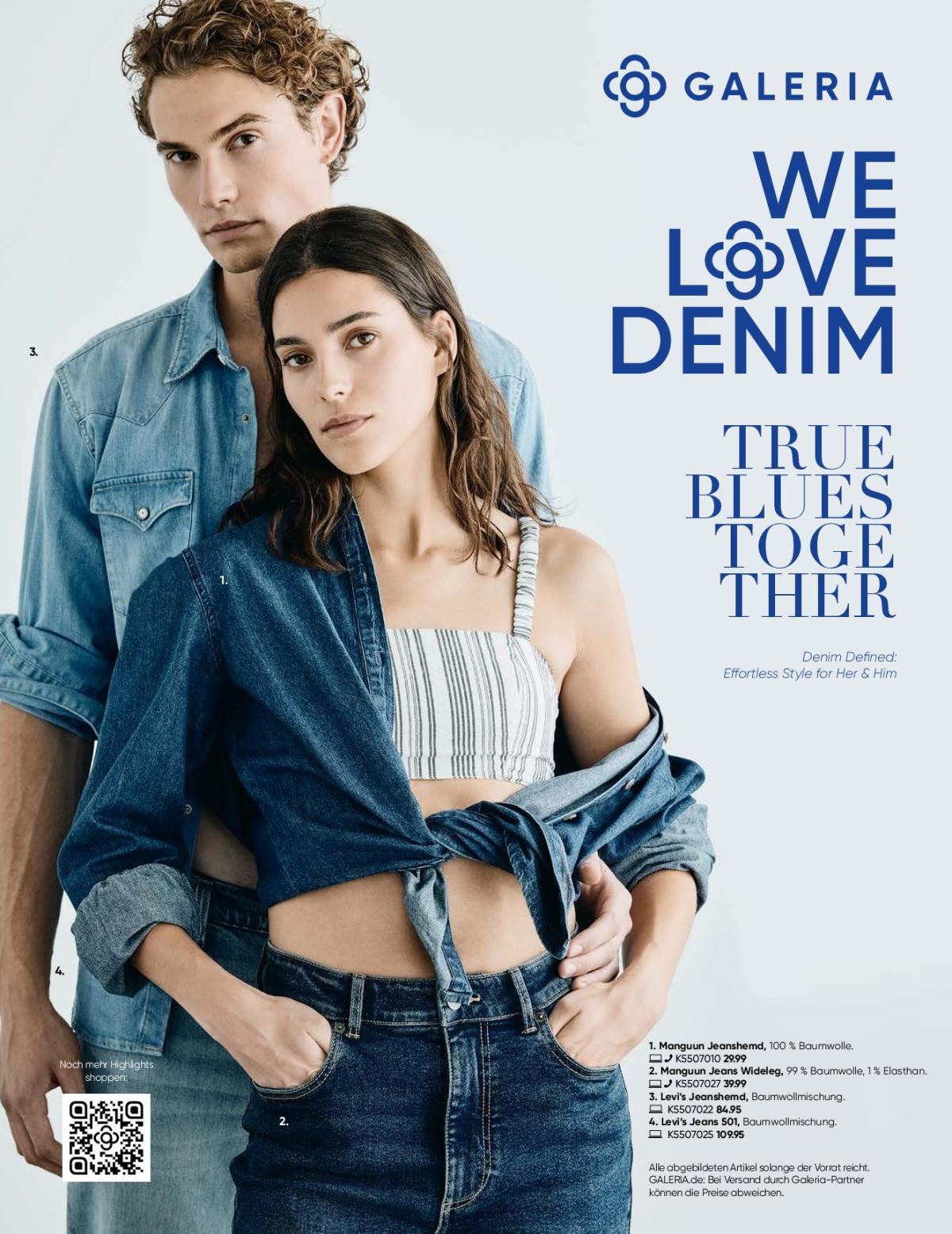 Galeria - Denim-Prospekt gültig vom 03.09. bis 09.09.