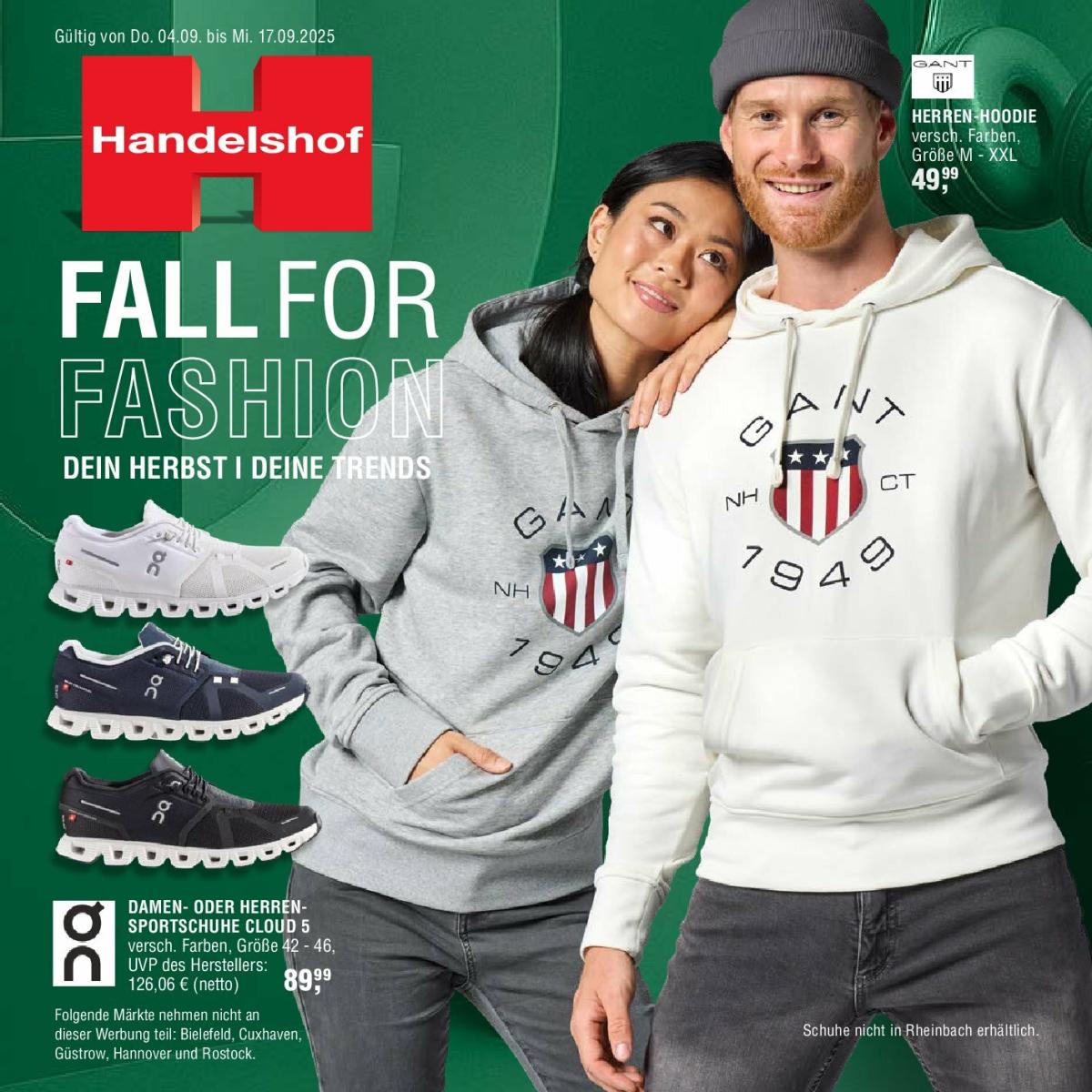 Handelshof - Fall for Fashion-Prospekt gültig vom 04.09. bis 17.09.