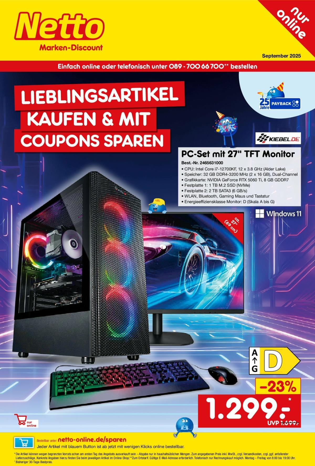 Netto Marken Discount - Online-Angebote-Prospekt gültig vom 01.09. bis 30.09.