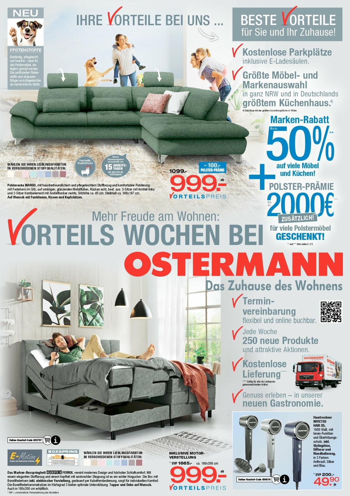 Ostermann-Prospekt gültig vom 30.08. bis 26.09.