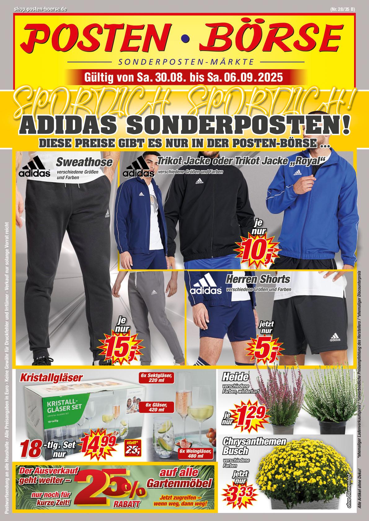 POSTEN-BÖRSE-Prospekt gültig vom 30.08. bis 06.09.
