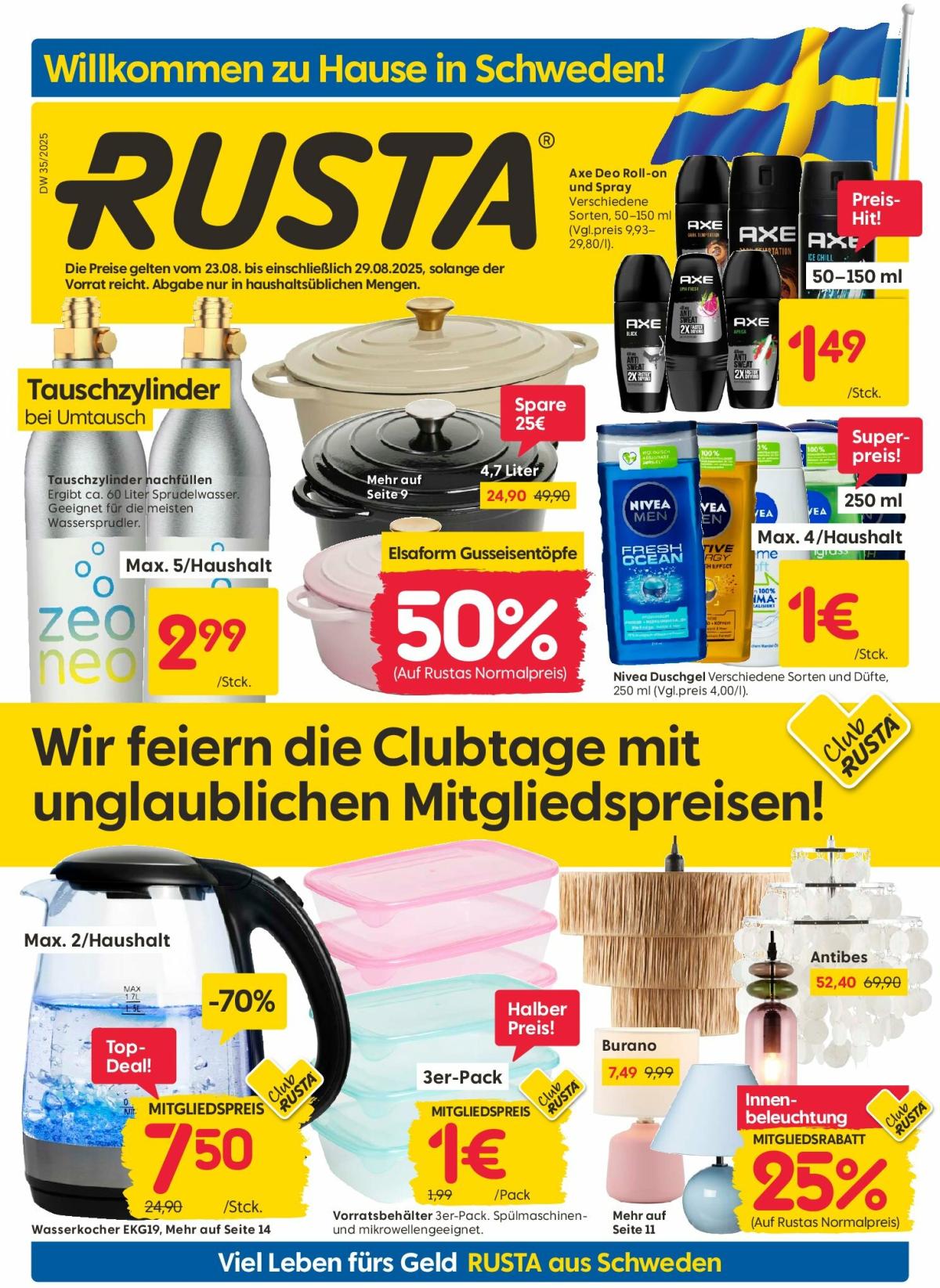 Rusta-Prospekt gültig vom 23.08. bis 29.08.