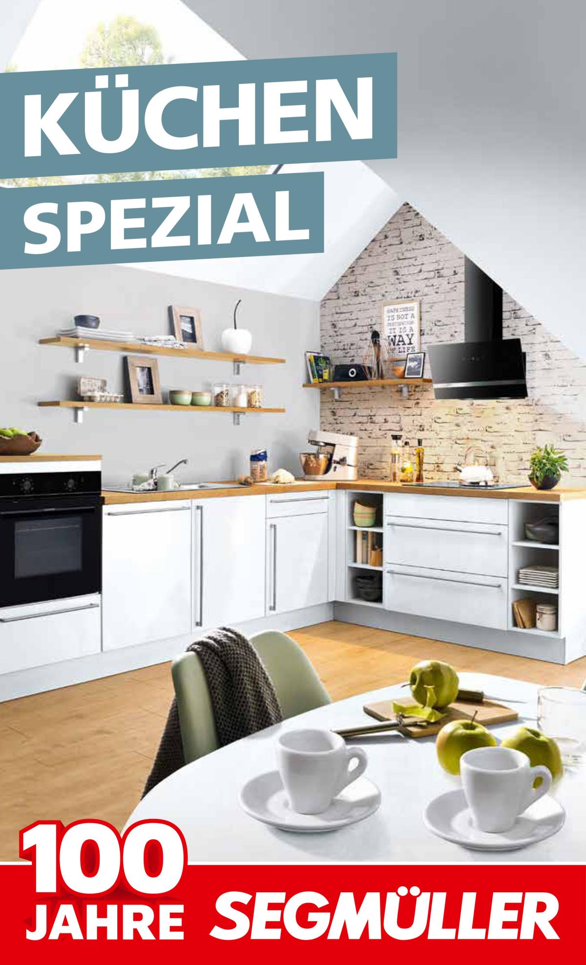 SEGMÜLLER - Küchen Spezial-Prospekt gültig vom 30.08. bis 04.10.
