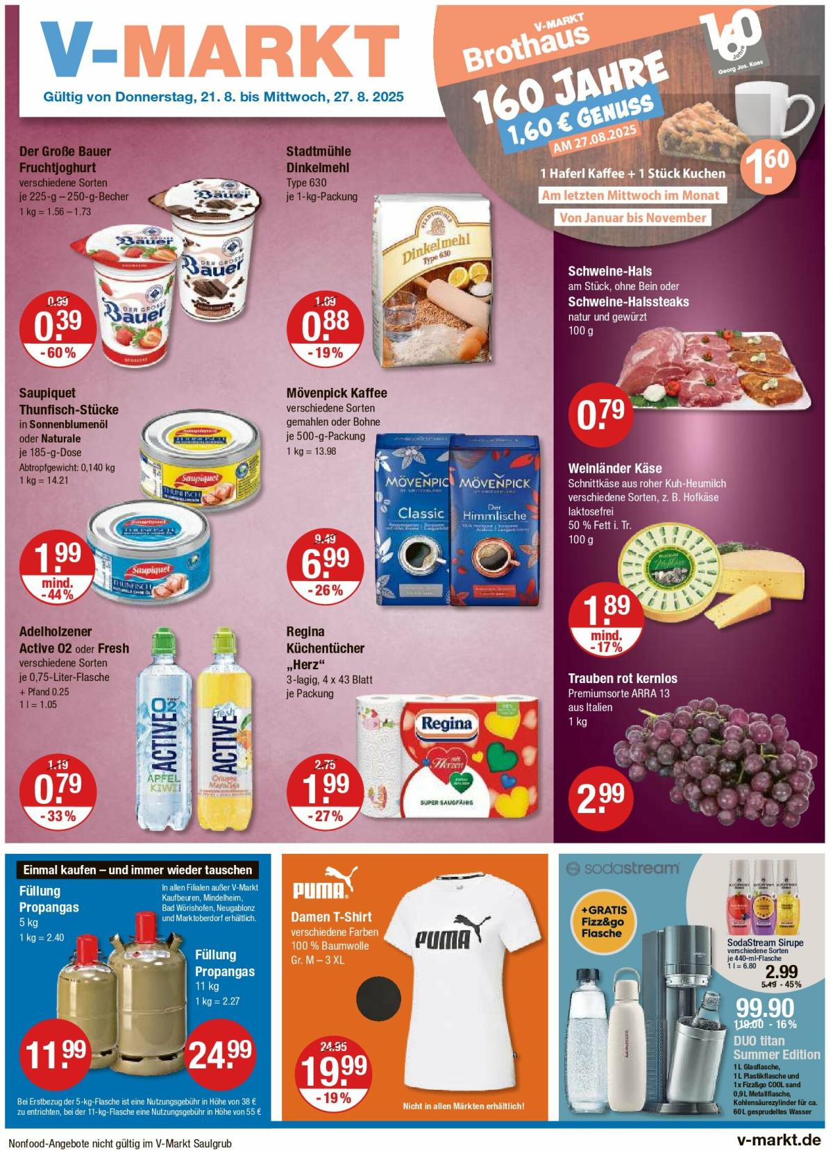V-Markt - Hallertau-Prospekt gültig vom 21.08. bis 27.08.