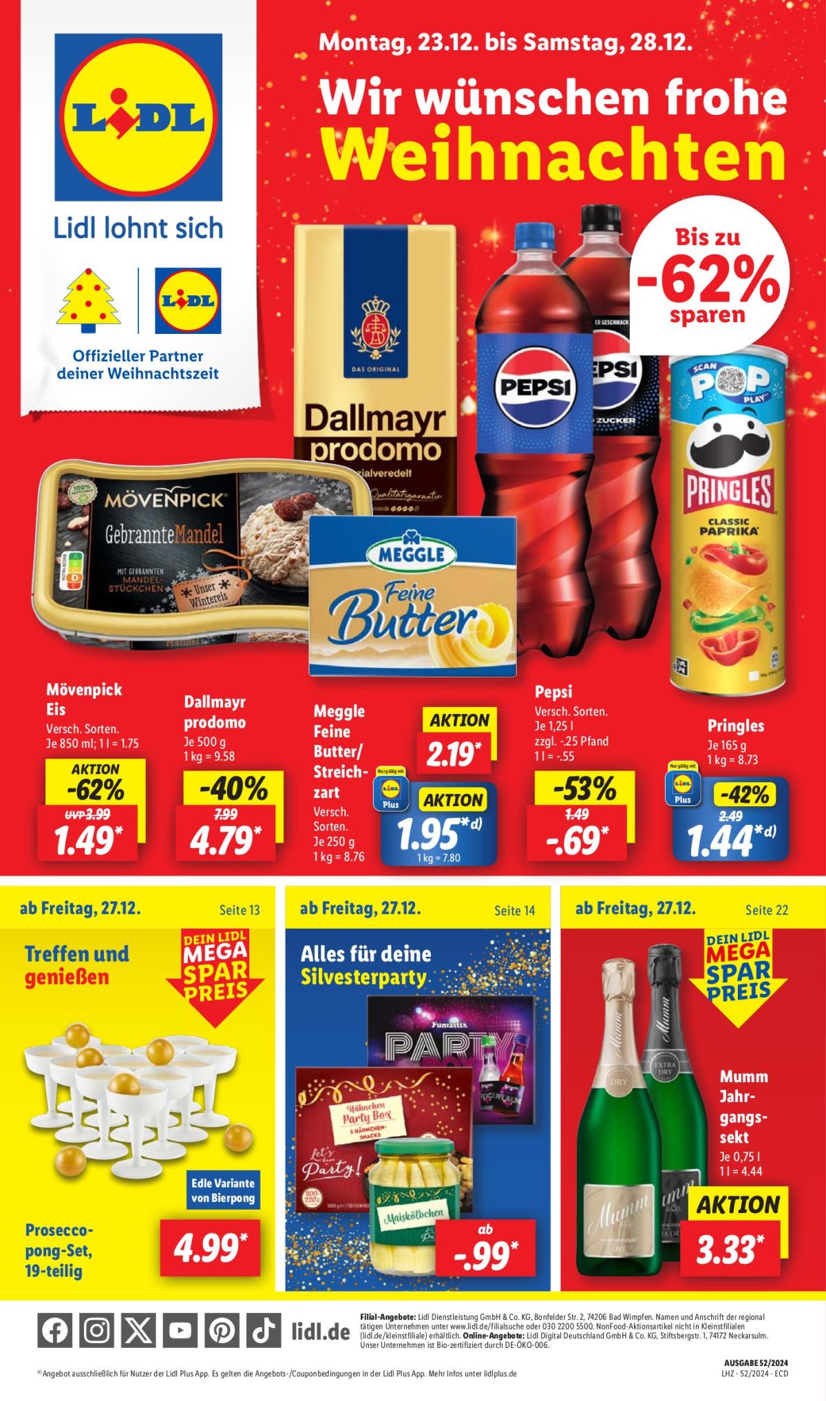 Lidl-Prospekt gültig von 23.12. bis 28.12.