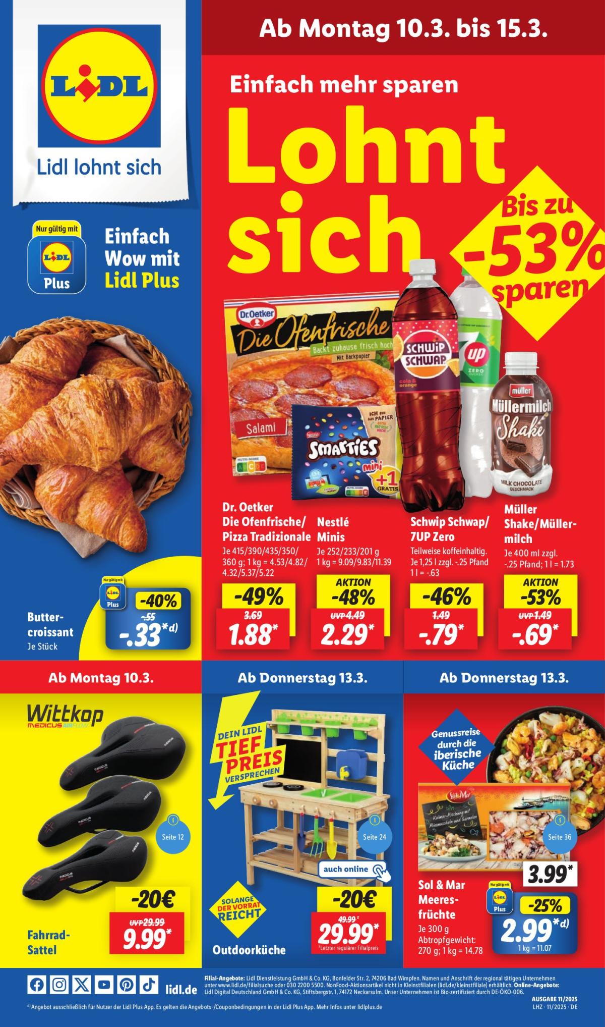 Lidl-Prospekt gültig von 10.03. bis 15.03.